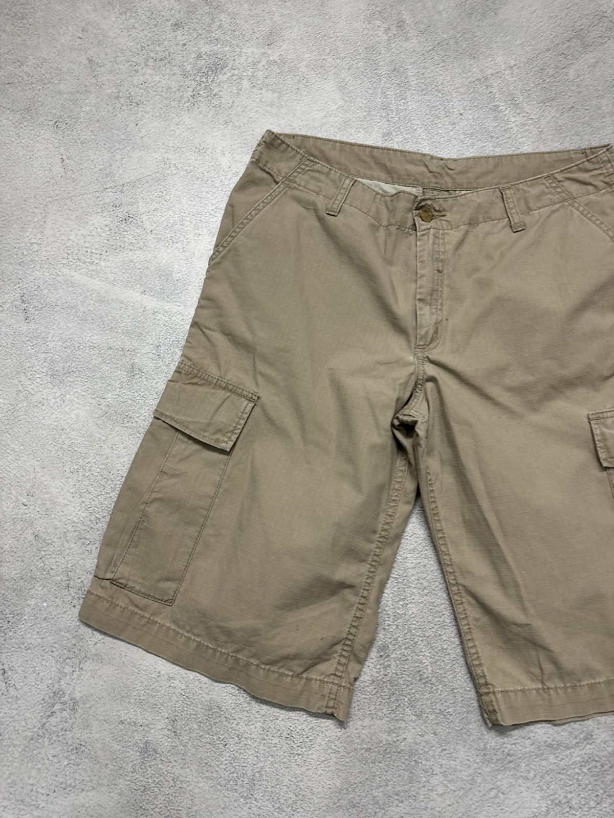 Carhartt Vintage Y2k Carhartt Cargo Shorts Size US 29 - 12 Thumbnail