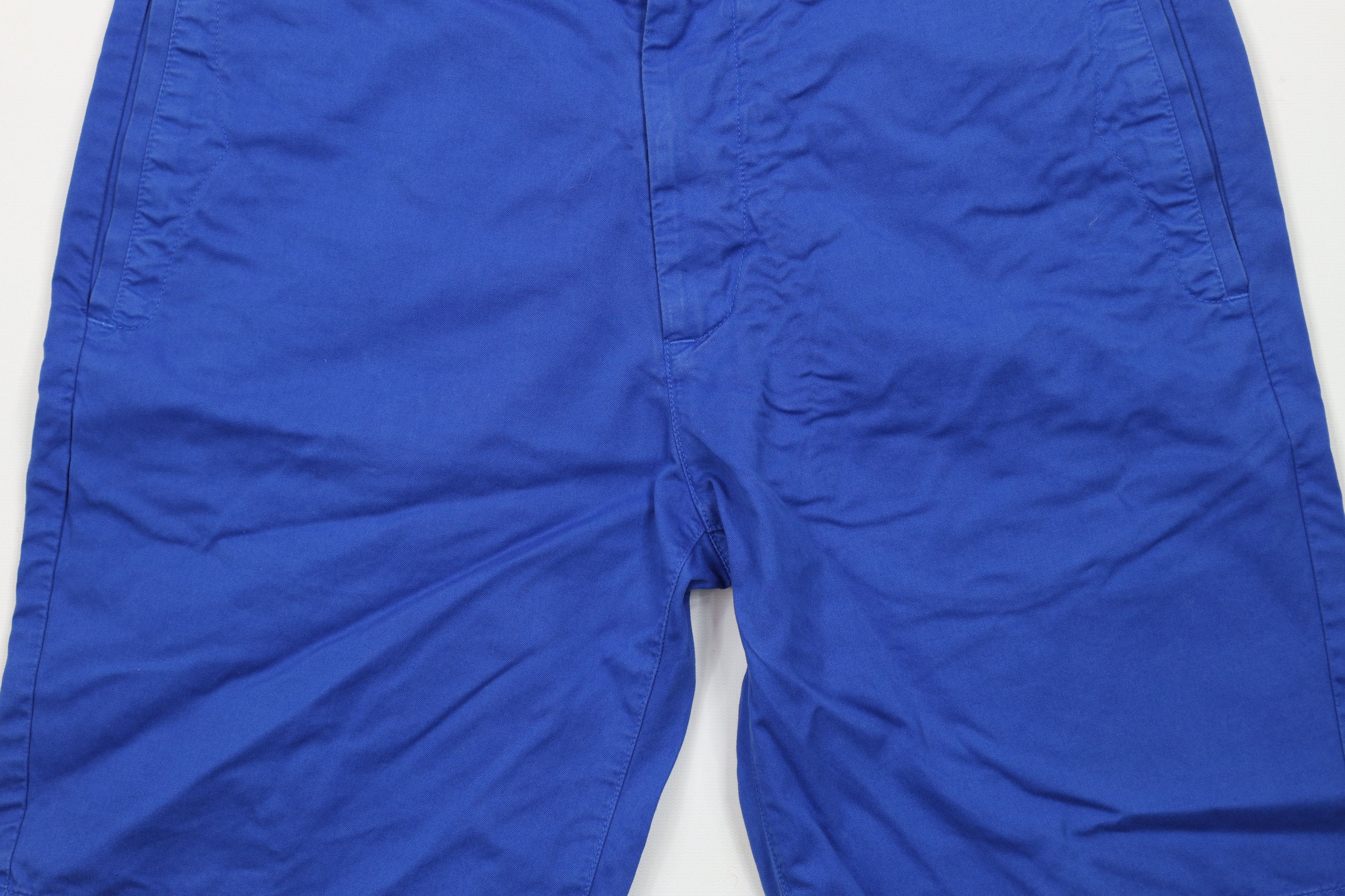 Robert Graham × Vintage Robert Graham Above Knee Front Golf Chino Shorts Blue Cotton Size US 30 / EU 46 - 3 Thumbnail