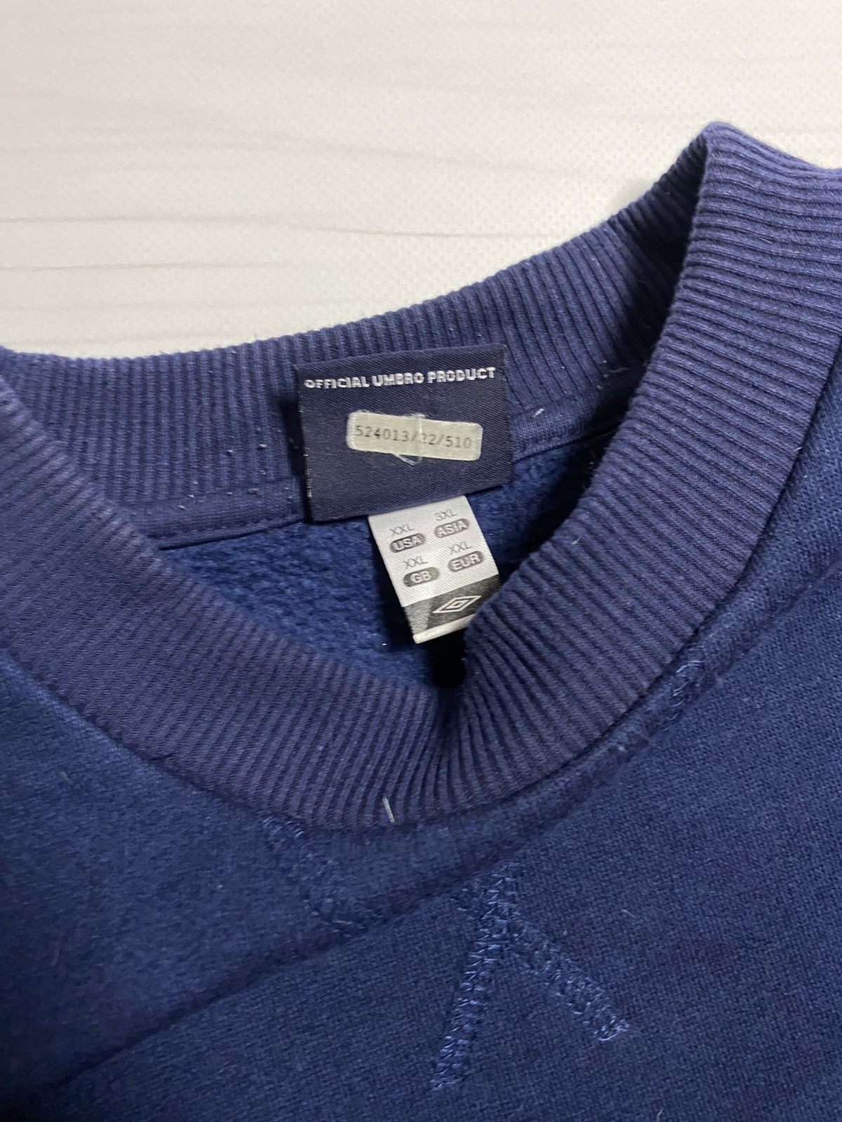 Umbro Vintage Umbro Big Embroidered Logo Y2k oversize sweatshirt Size US XXL / EU 58 / 5 - 4 Thumbnail
