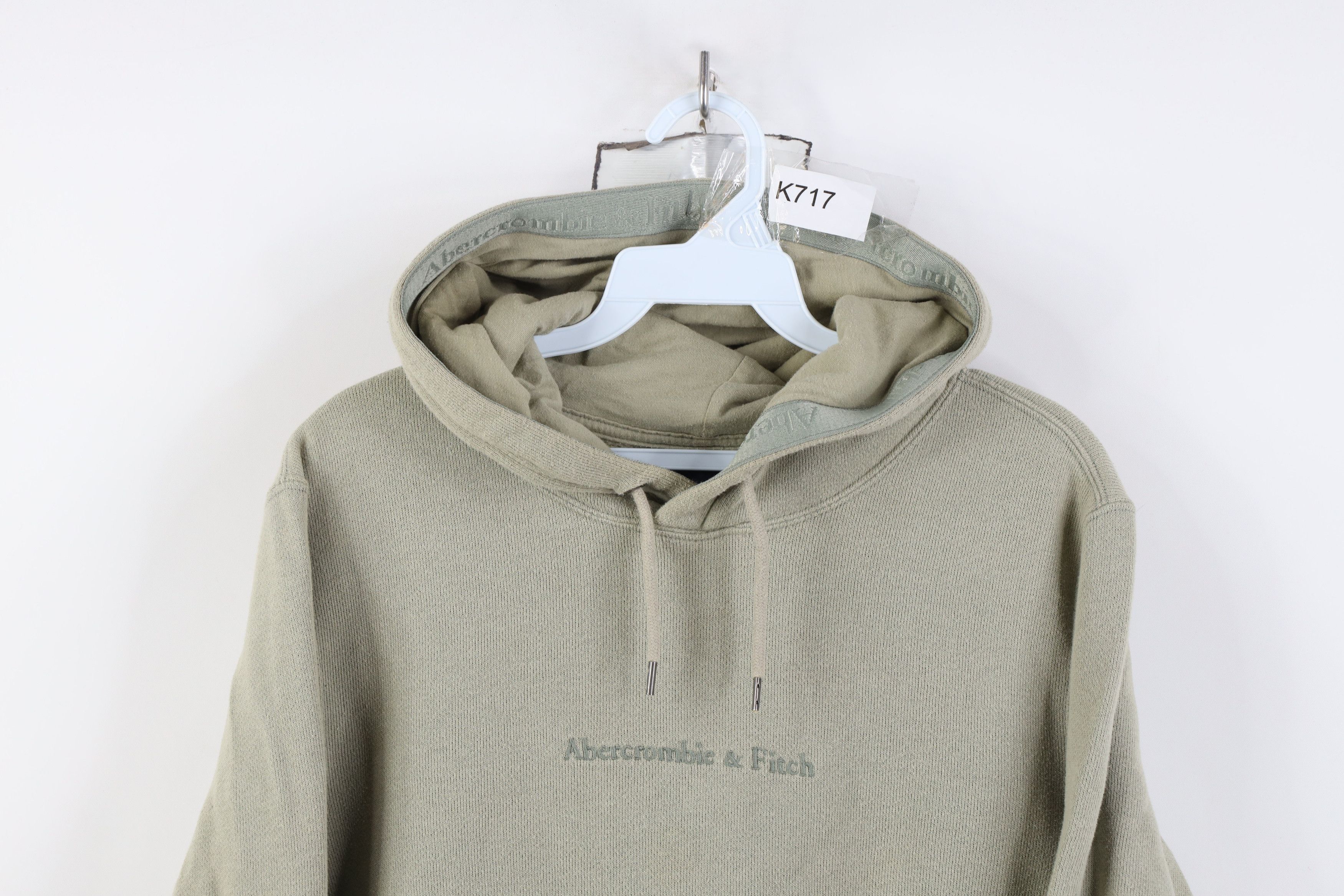 Abercrombie & Fitch Vintage Y2K Abercrombie & Fitch Babydoll Ribbed Knit Hoodie Size S / US 4 / IT 40 - 2 Thumbnail