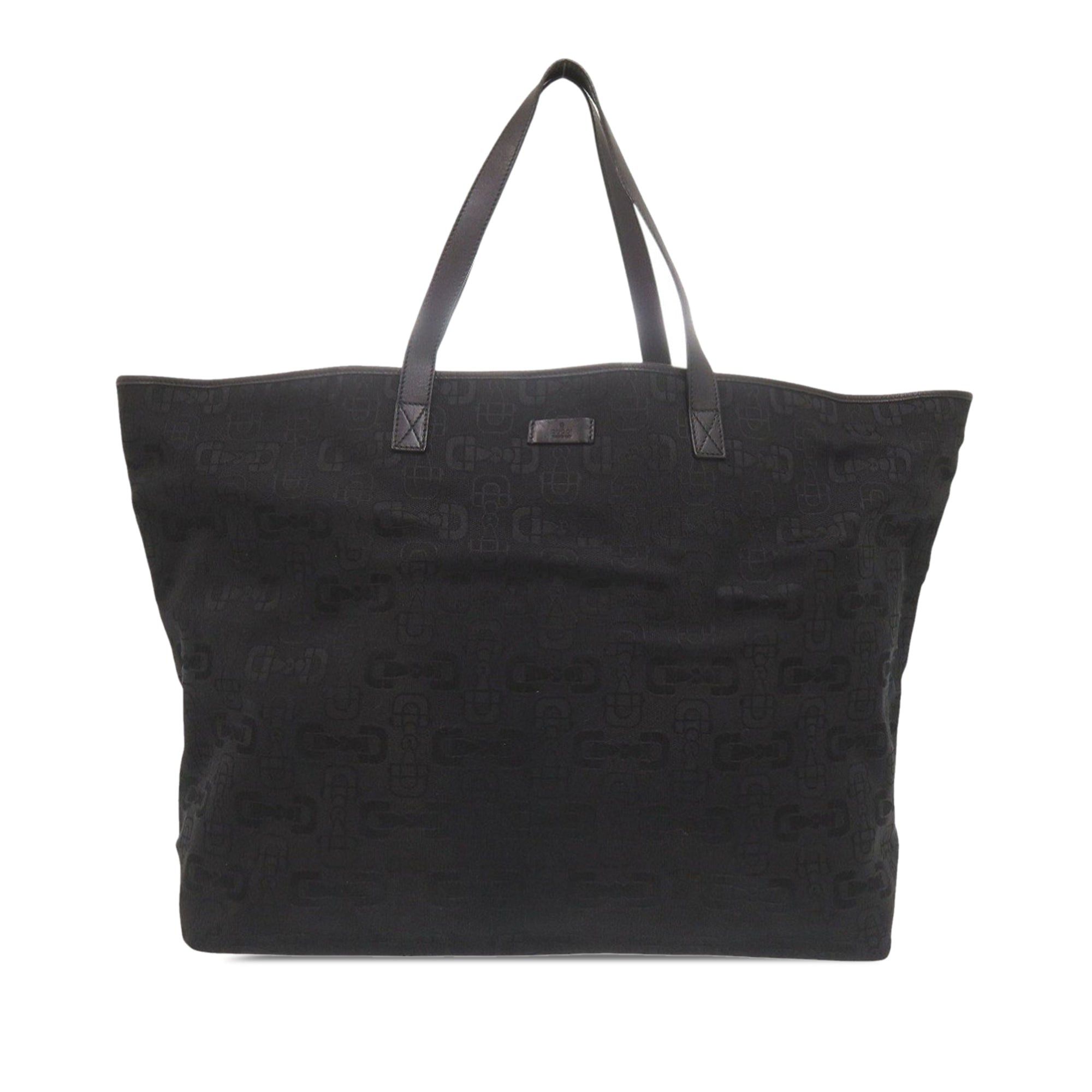 Gucci Large Horsebit Canvas Tote Size ONE SIZE - 1 Thumbnail