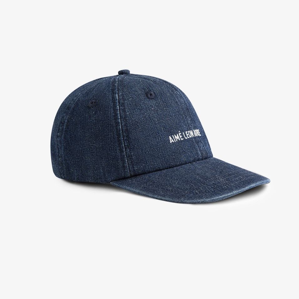 Aime Leon Dore Aimé Leon Dore ALD Core Denim Dark Blue Wash Hat DS Size ONE SIZE - 2 Thumbnail