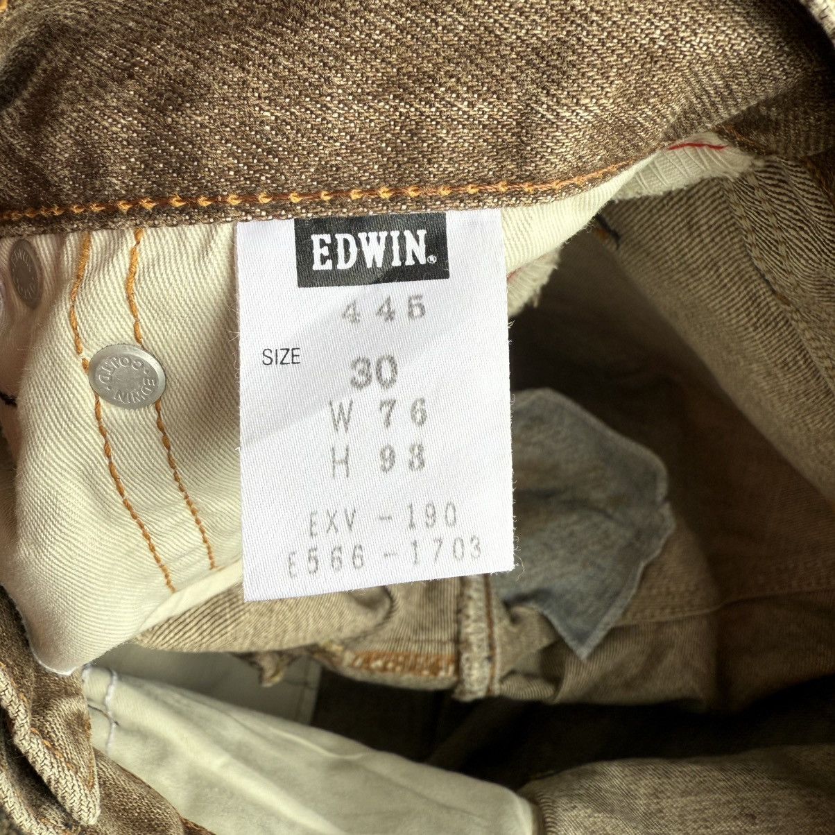 Edwin × Jean × Vintage VINTAGE EDWIN BROWN FADED JEAN DENIM PANTS Size US 30 / EU 46 - 16 Thumbnail