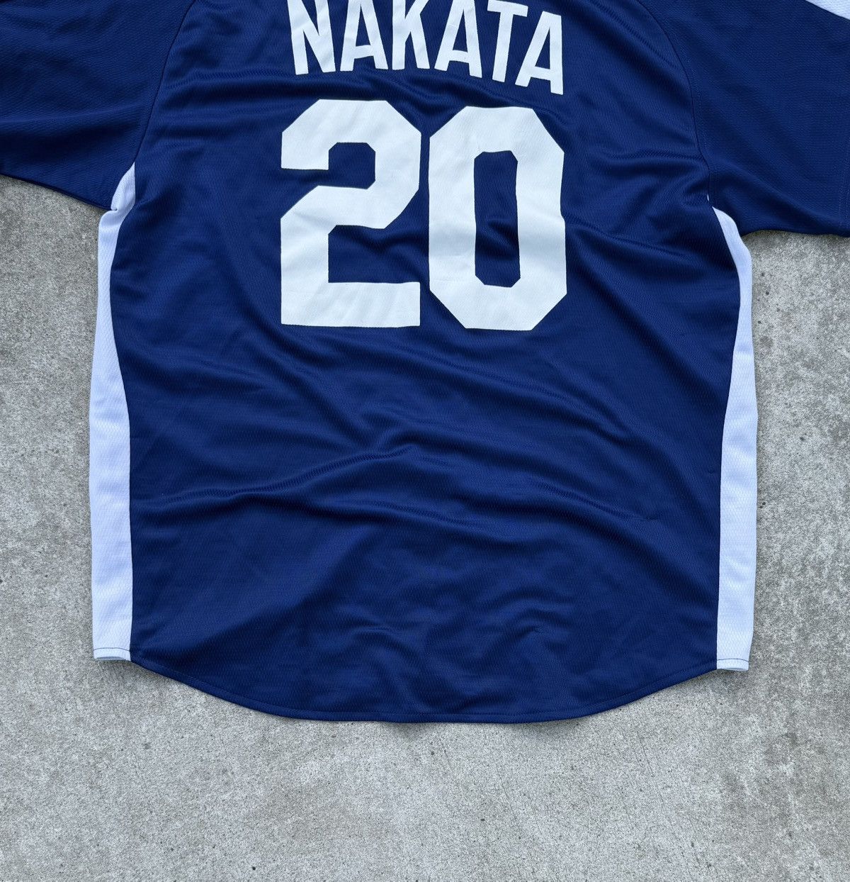 Other Vintage CHUNICHI Nakata 20 RARE Japan Jersey streetwear Size US L / EU 52-54 / 3 - 14 Thumbnail