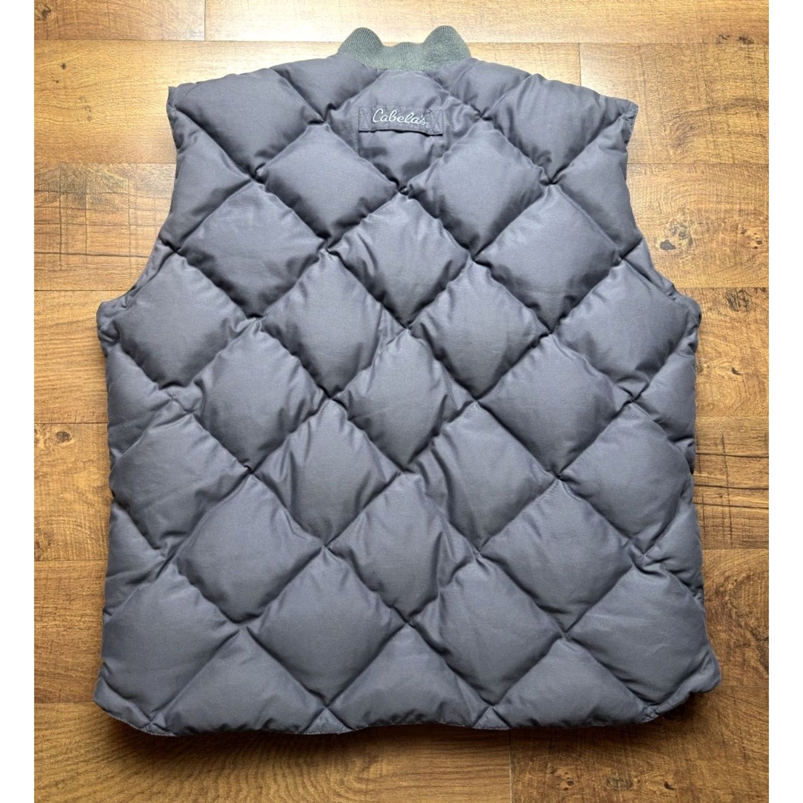 Eddie Bauer VINTAGE Eddie Bauer Vest Down Quilted Full Zip Puffer Mens XL Tall Gray Navy? Size US XL / EU 56 / 4 - 2 Thumbnail