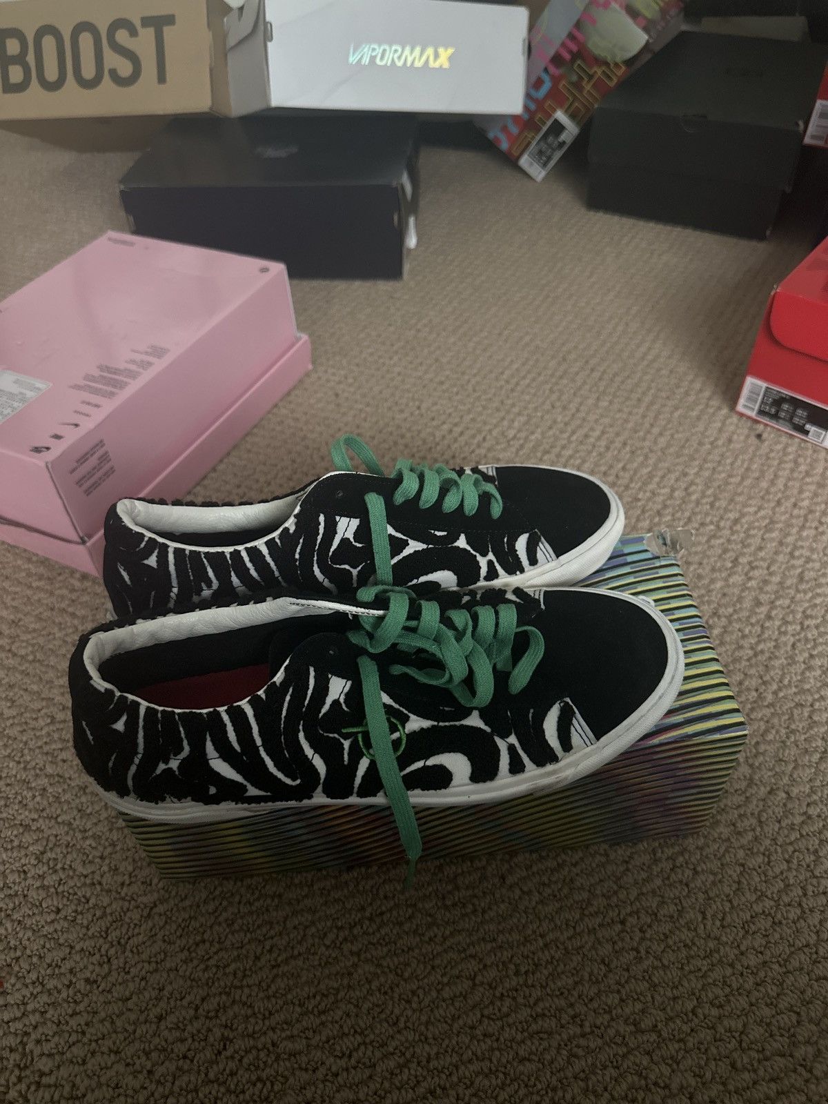 image of Vans Anderson .paak X Sid Dx 'malibu' Shoes in Black/White, Men's (Size 11.5)