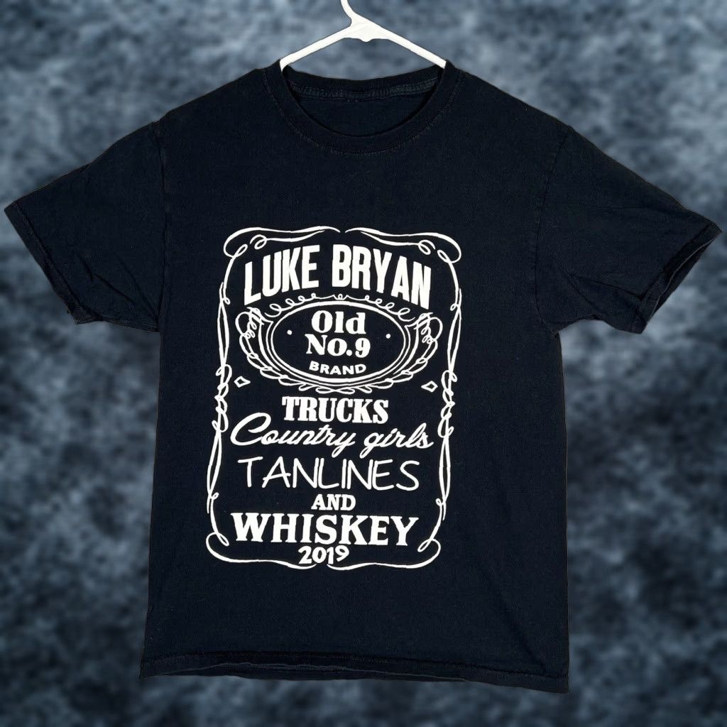 Vintage VINTAGE A1 Luke Bryan 2019 Tour Promo Shirt Adult Small Black Mens Size US S / EU 44-46 / 1 - 1 Thumbnail