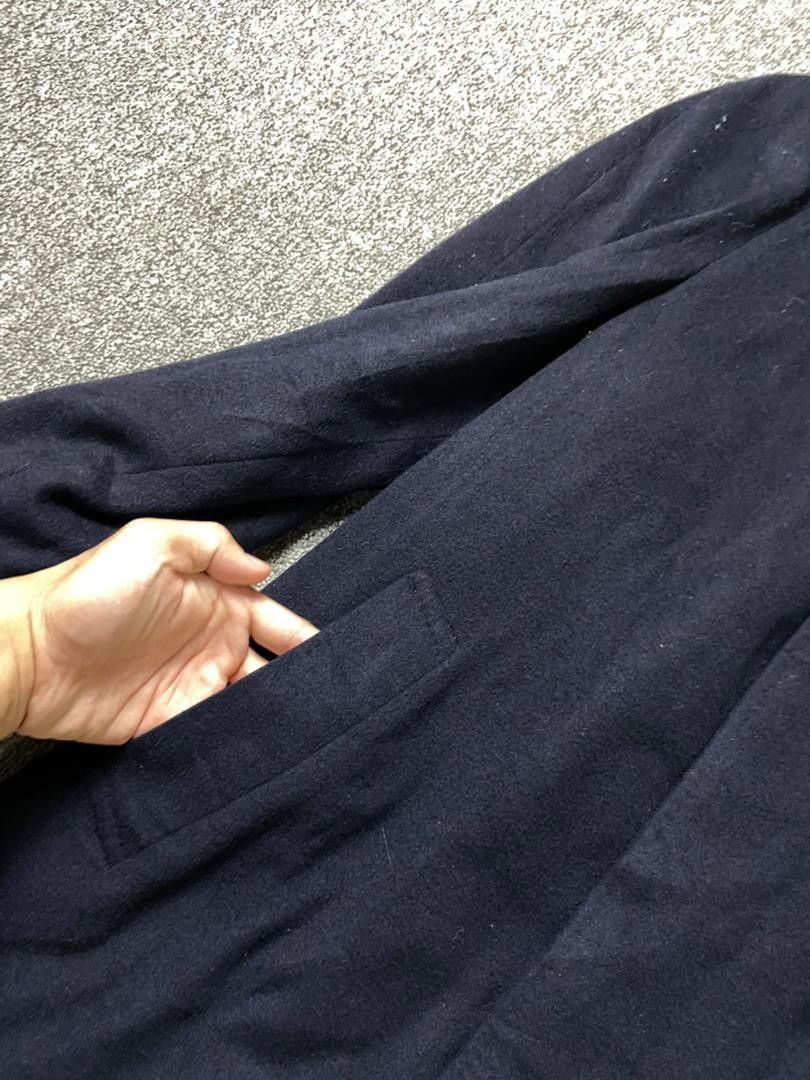 DAKS Daks London Hidden Button Long Coat (188) Size US M / EU 48-50 / 2 - 7 Thumbnail