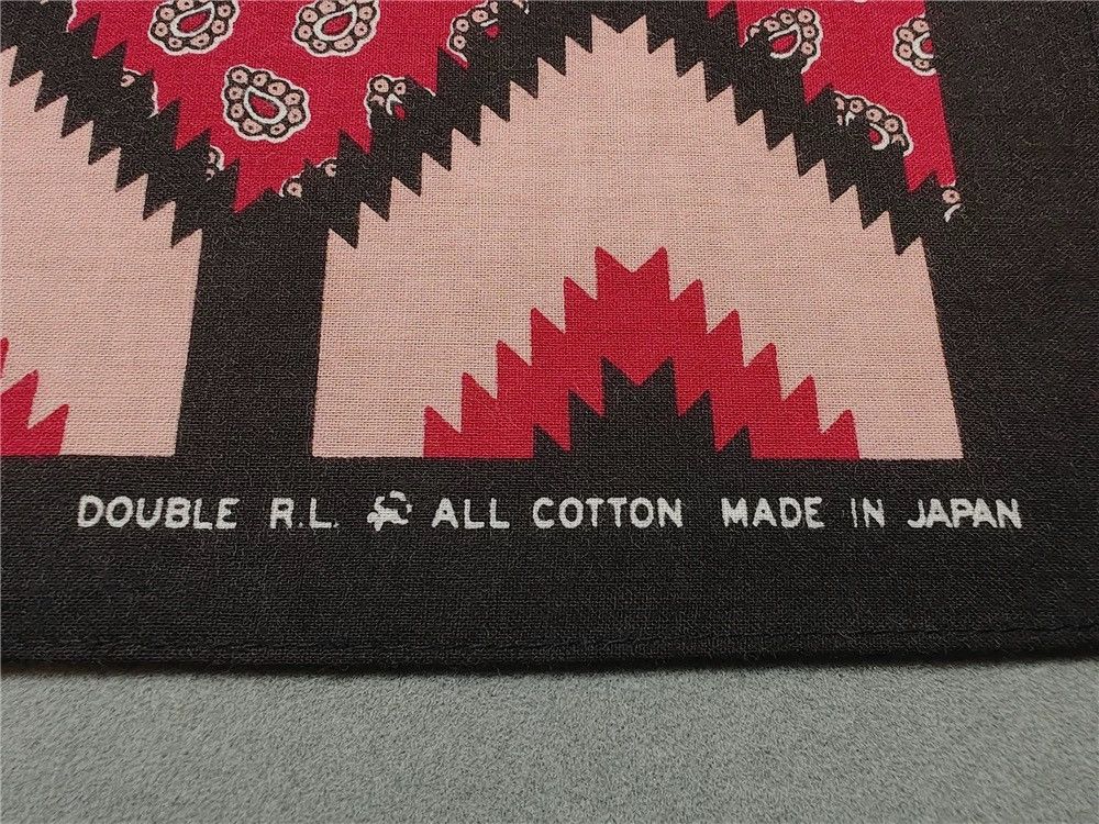 RRL Ralph Lauren PRINT BANDANNA Size ONE SIZE - 8 Thumbnail