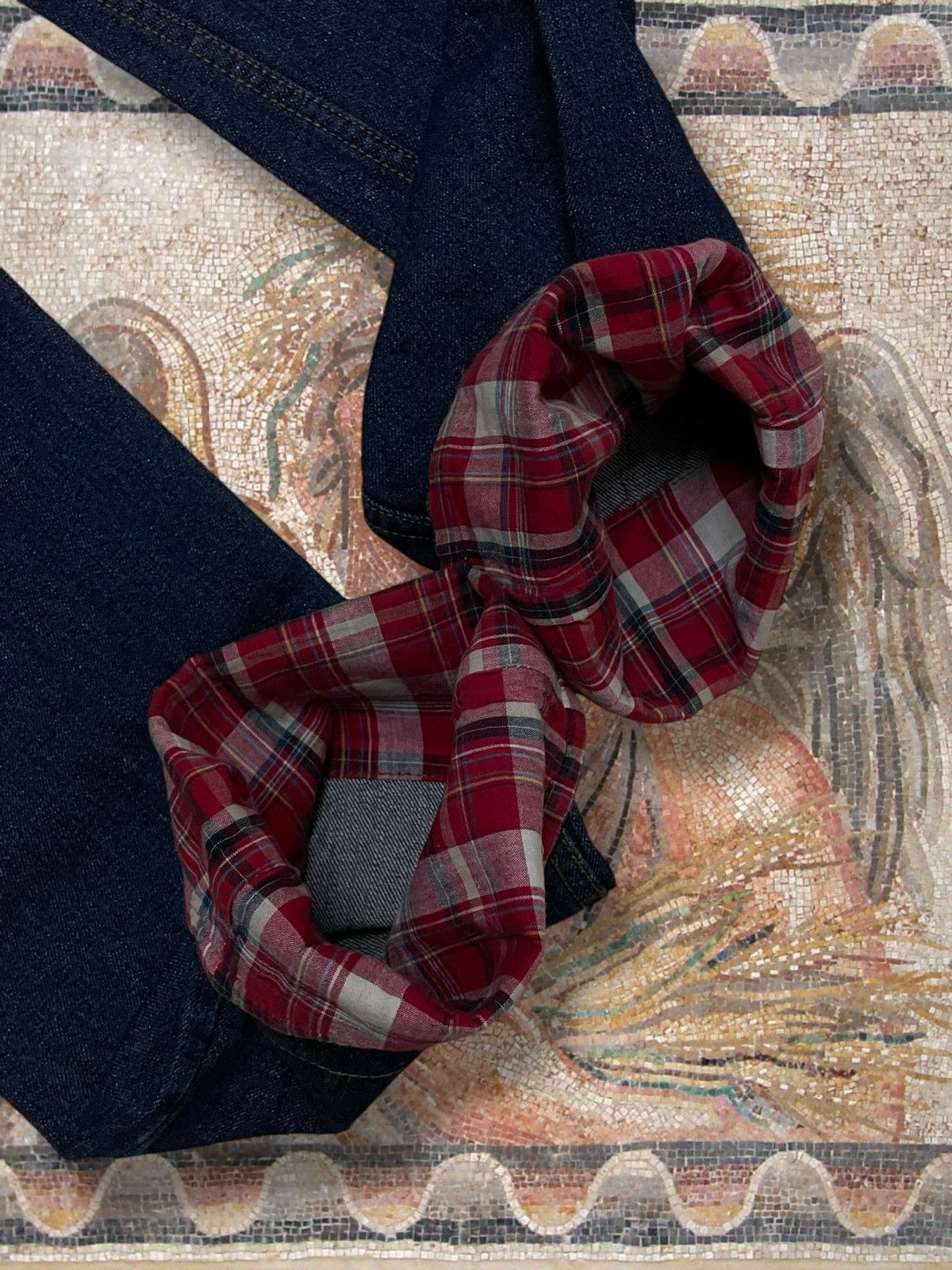 Hysteric Glamour Vintate Og 1990s Japan Designer Sunny Smith Patchwork Grunge Size US 32 / EU 48 - 19 Thumbnail