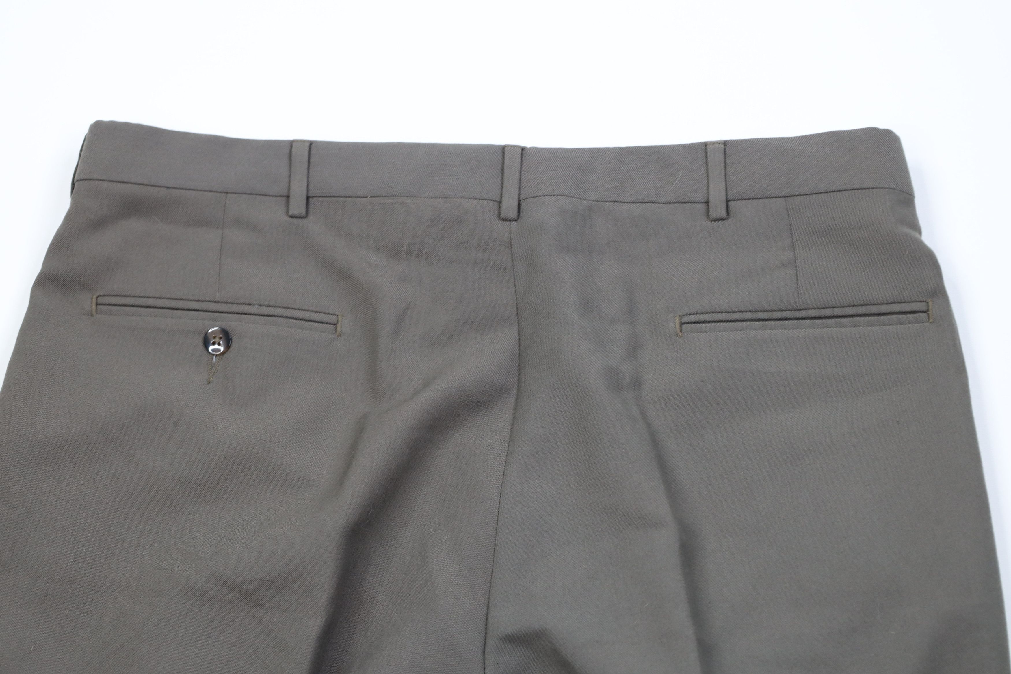 Vintage Vintage 90s Streetwear Knit Wide Leg Chino Pants Gray Size US 38 / EU 54 - 11 Thumbnail