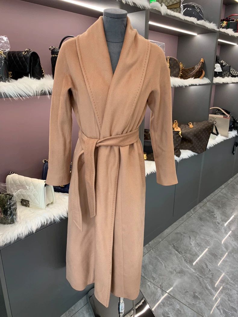 Max Mara Max Mara Caramel wool coat Size S / US 4 / IT 40 - 1 Thumbnail