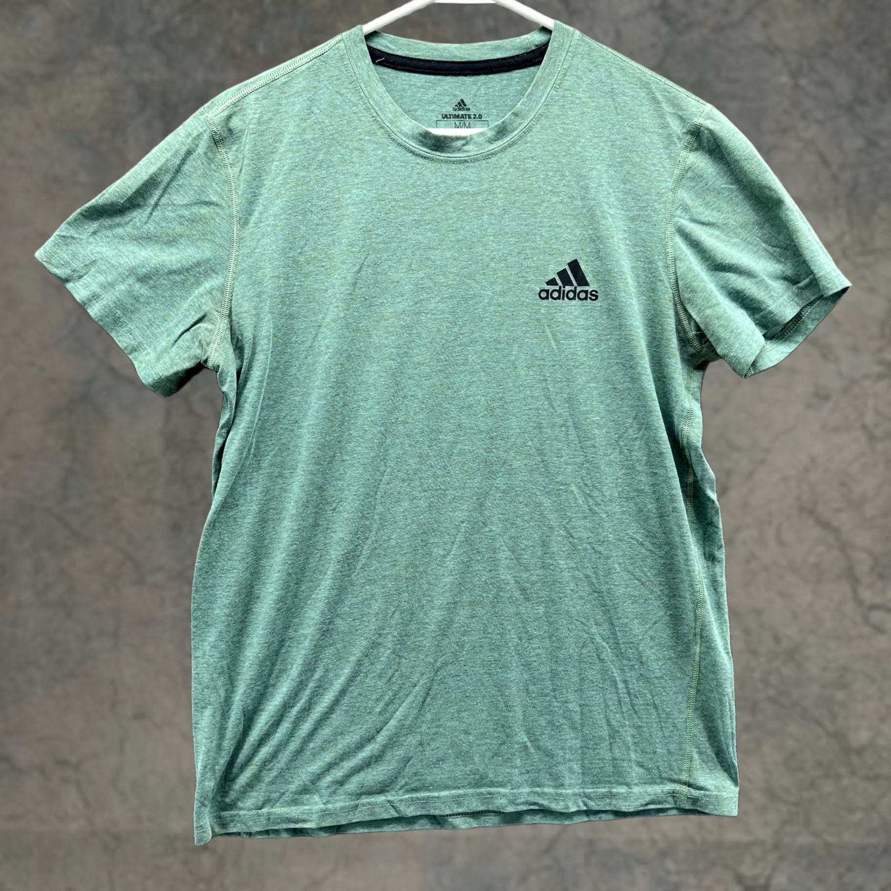 Adidas Adidas Climalite Shirt Mens M Green Tagless Athletic Training Tee Top Shirt Size US M / EU 48-50 / 2 - 1 Thumbnail