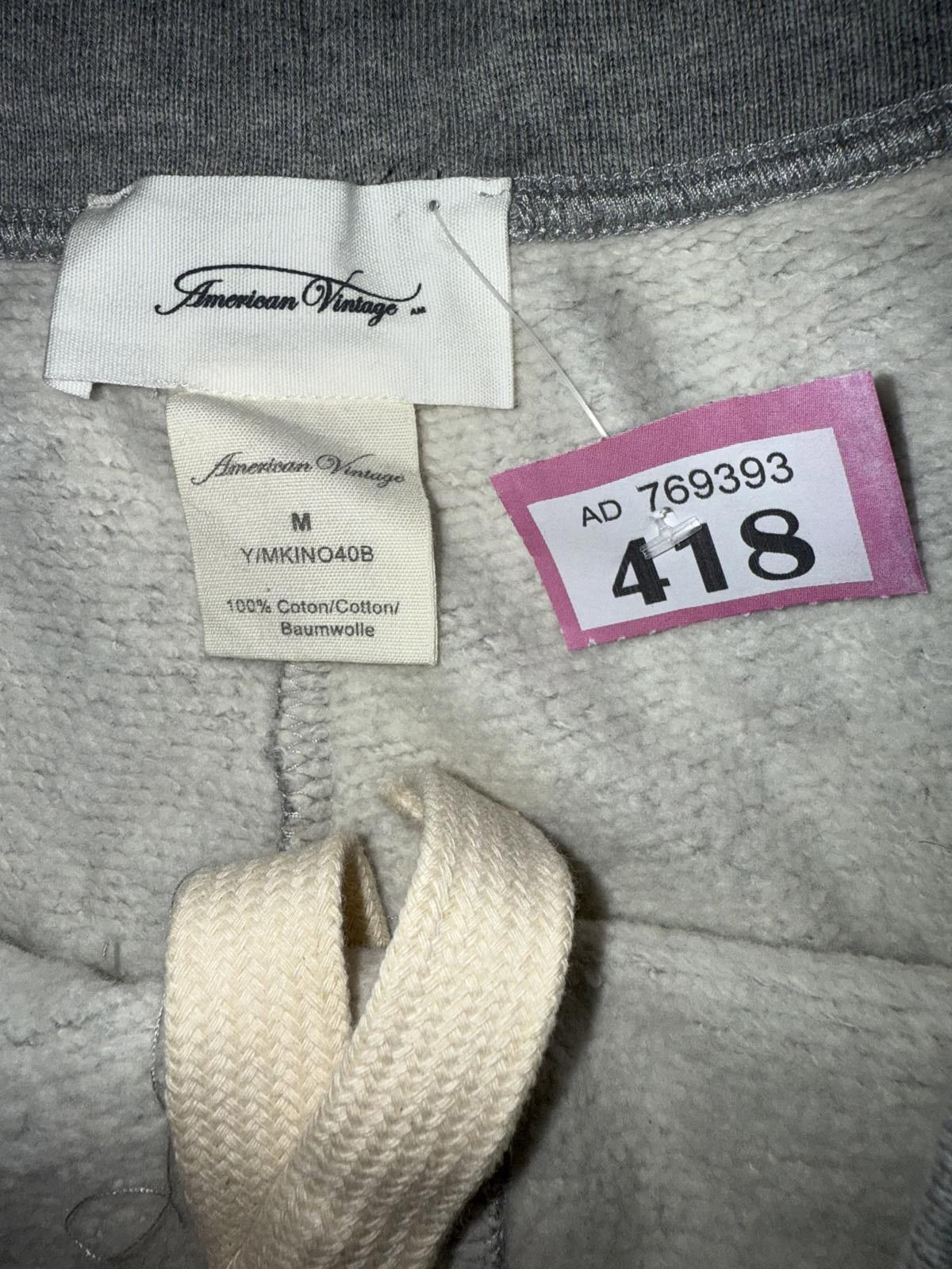 Designer American Vintage Women's Grey Casual Shorts - Size M Size US 32 / EU 48 - 2 Thumbnail