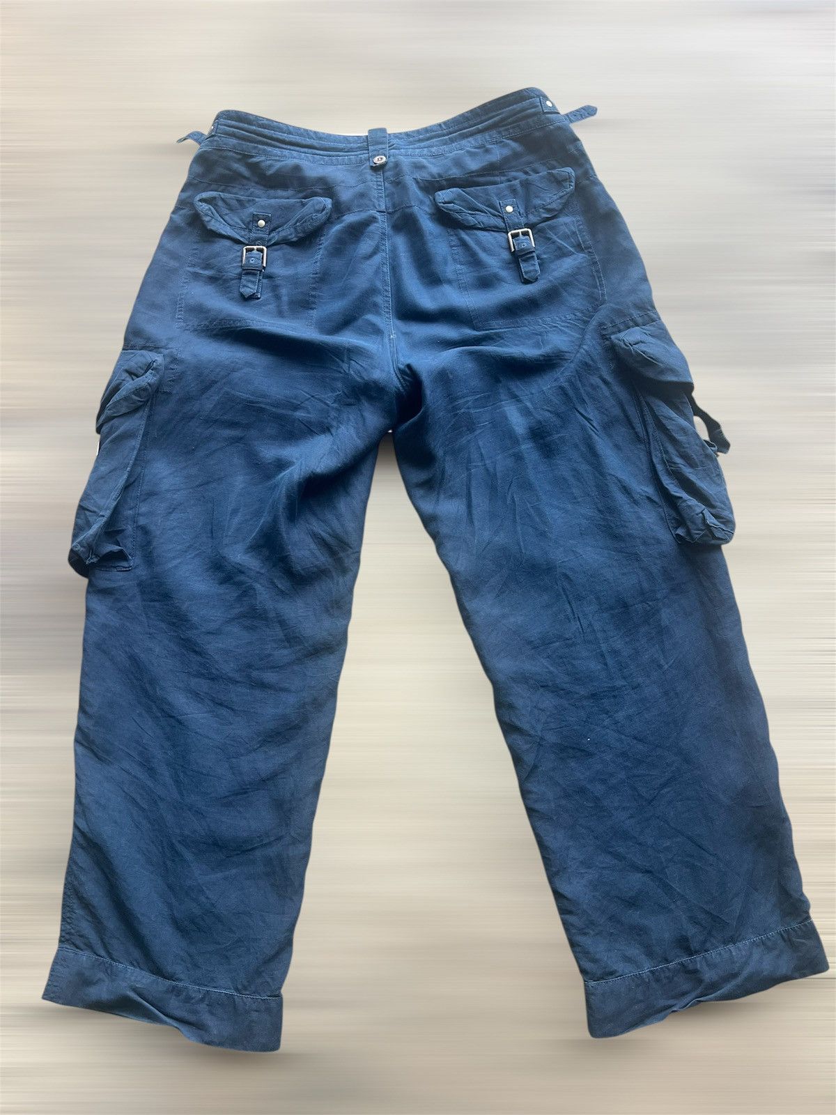 Polo Ralph Lauren VINTAGE POLO RALPH LAUREN BALLON CARGO PANTS BAGGY Size US 34 / EU 50 - 2 Thumbnail
