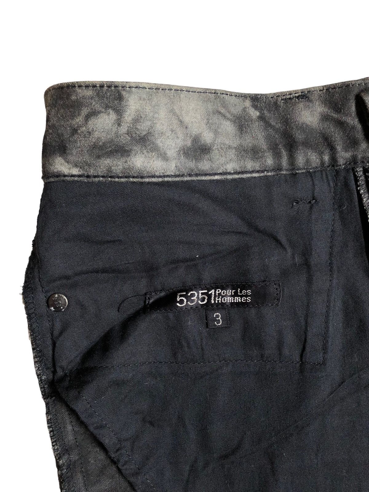 5351 POUR LES HOMMES 5351 Pour Les Hommes acid wash flared pants Size US 32 / EU 48 - 17 Thumbnail