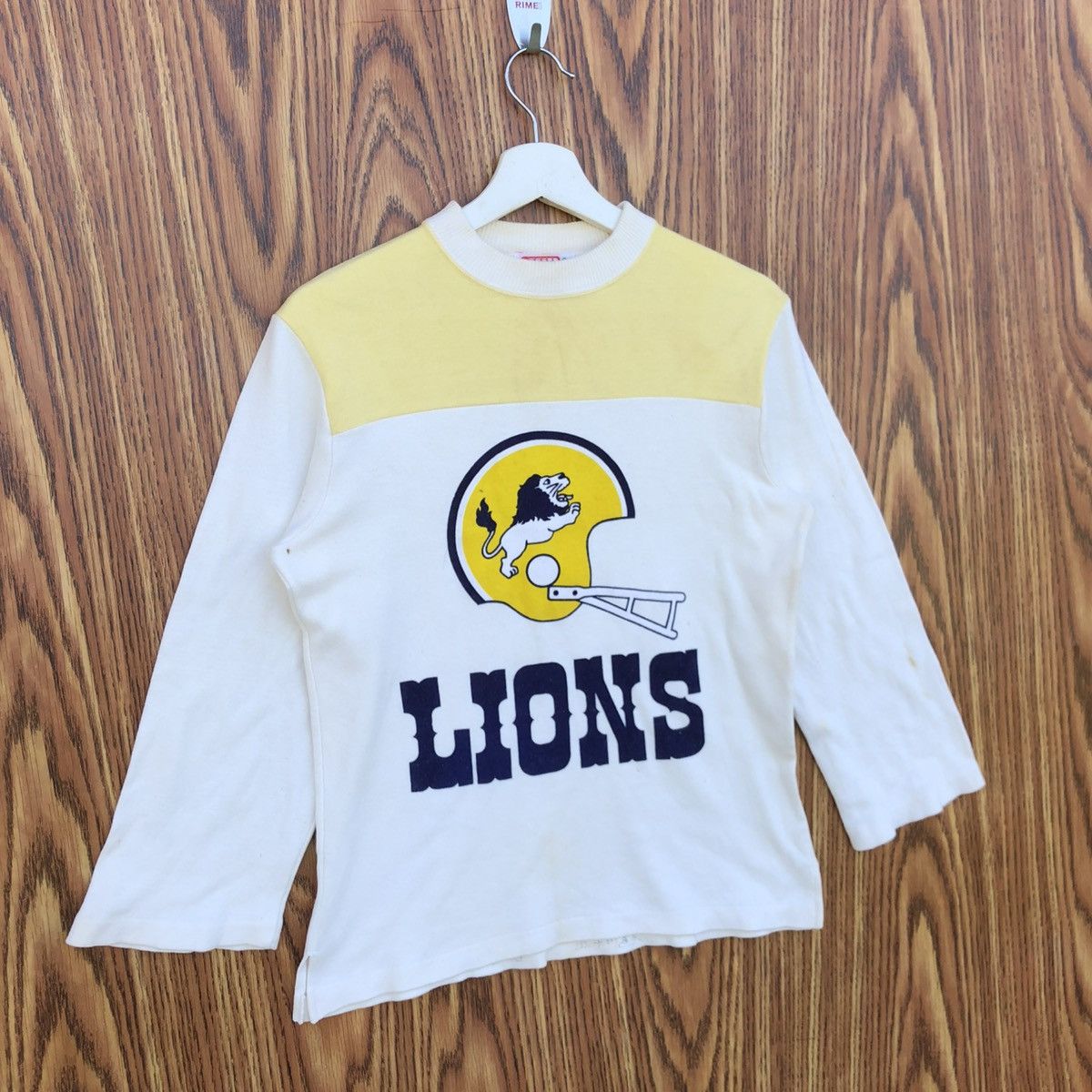 Vintage Vintage 80s Minna Club Lions long Sleeve shirt football Size S / US 4 / IT 40 - 2 Thumbnail