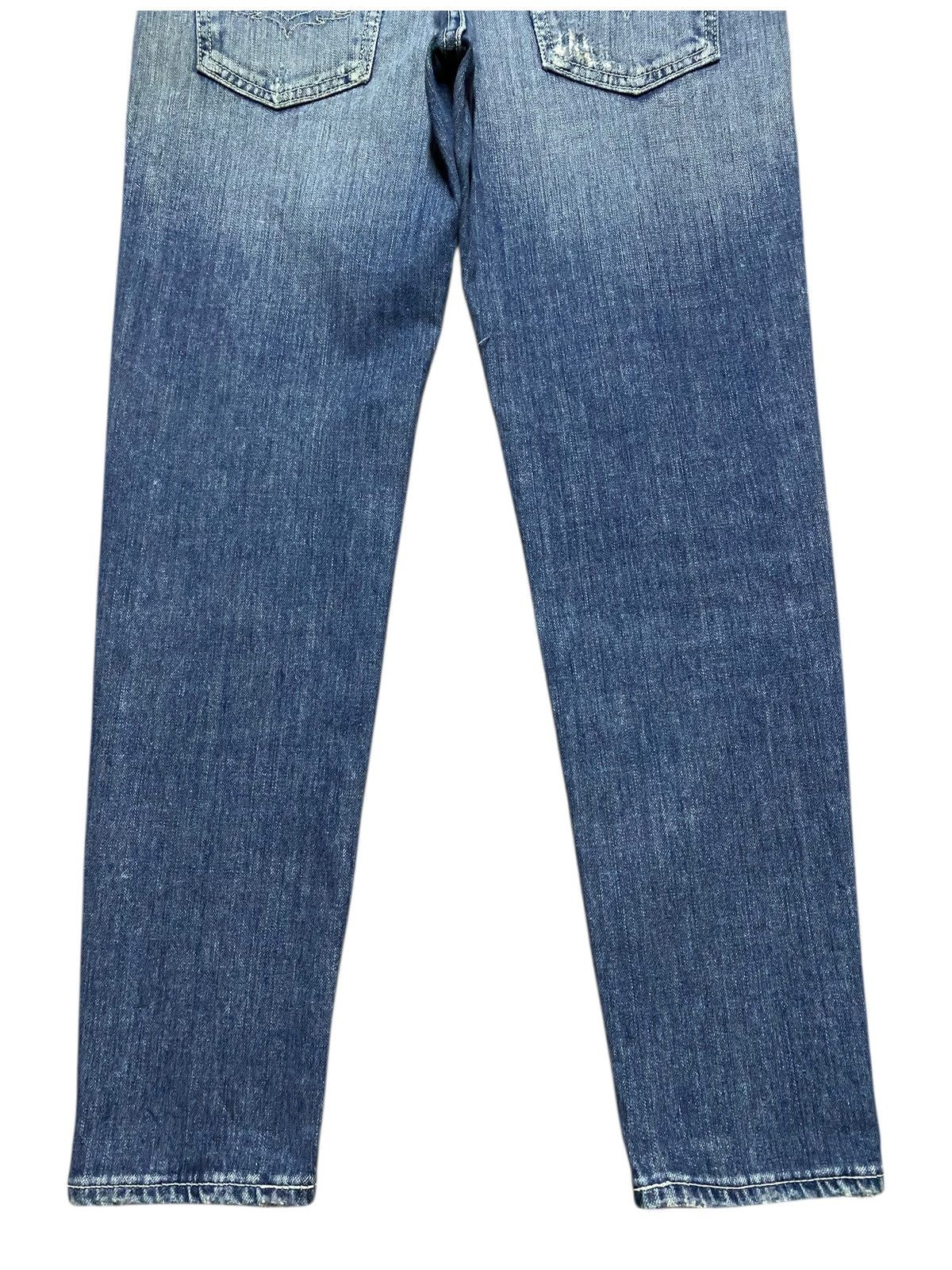 Vintage Vinage Rodeo Crown Japan Distressed Skinny Jeans Size US 30 / EU 46 - 4 Thumbnail