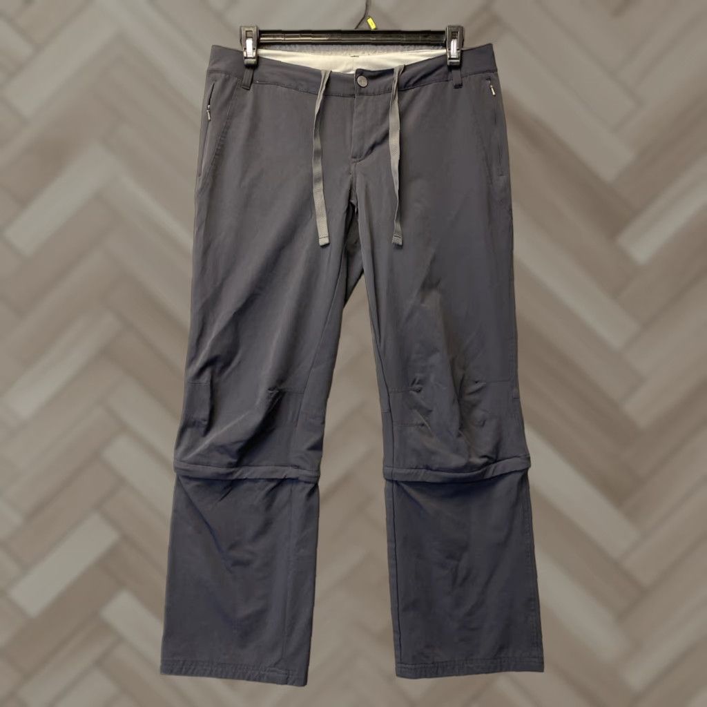 Vintage REI Women's Hiking Pants Sl T Black 8 Cargo Flared Water Resistant Windproof Pockets Outdoor/Nature/Outdoors/Travel Casual Size 30" / US 8 / IT 44 - 1 Thumbnail