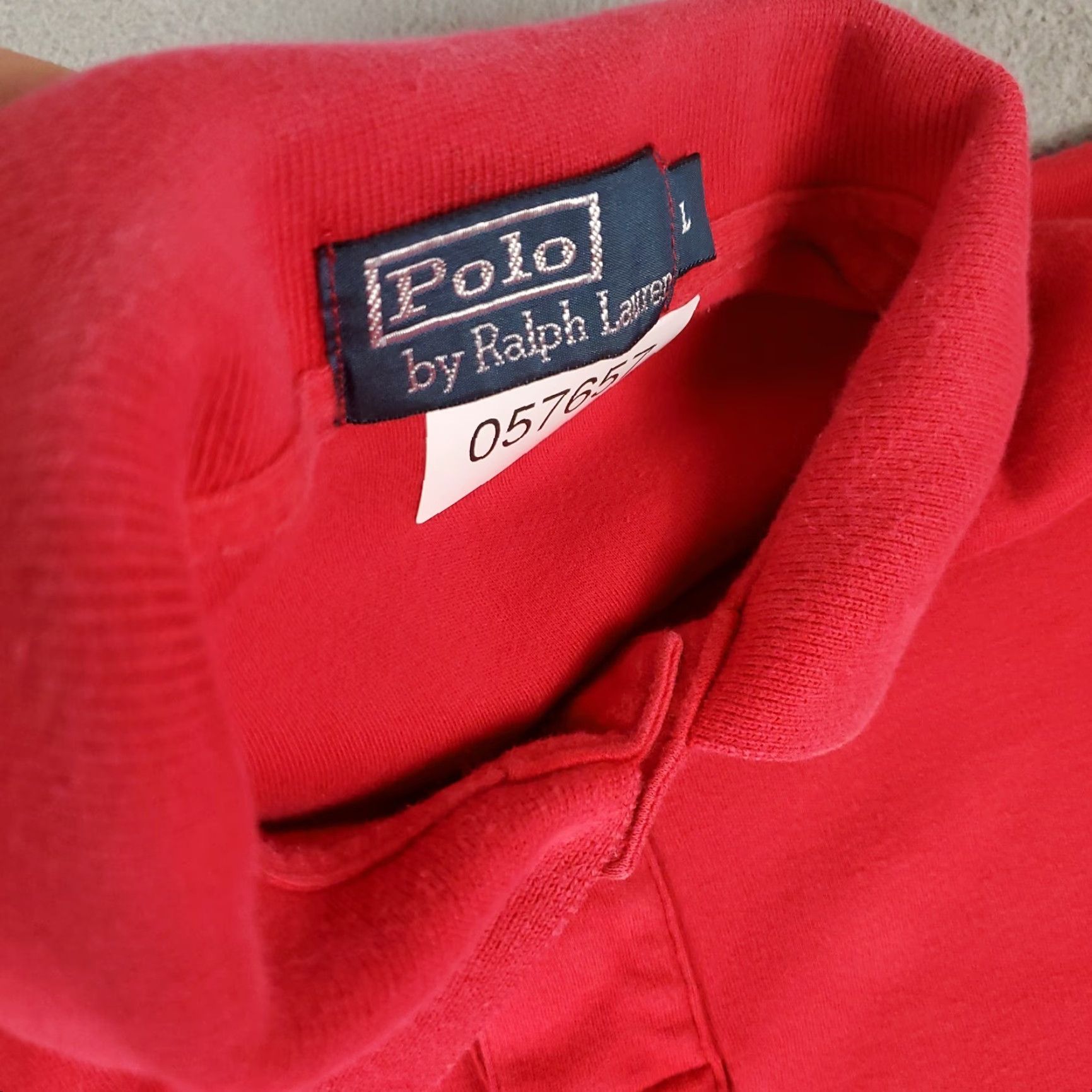 Ralph Lauren Ralph Lauren Polo Shirt Adult Large Red Pony Casual Short Sleeve Mens Size US L / EU 52-54 / 3 - 4 Thumbnail