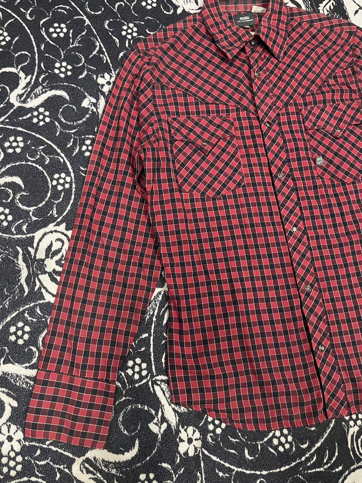 G-Star Y2K G STAR RAW BUTTON UP SHIRT BIG LOGO ON BACK Size US M / EU 48-50 / 2 - 4 Thumbnail