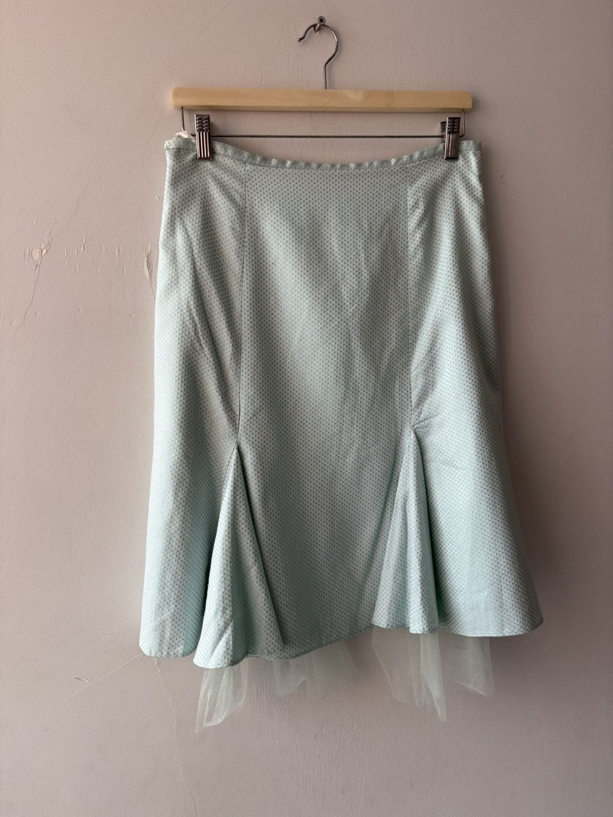 Vintage y2k lux cotton skirt Size 26" / US 2 / IT 38 - 8 Thumbnail