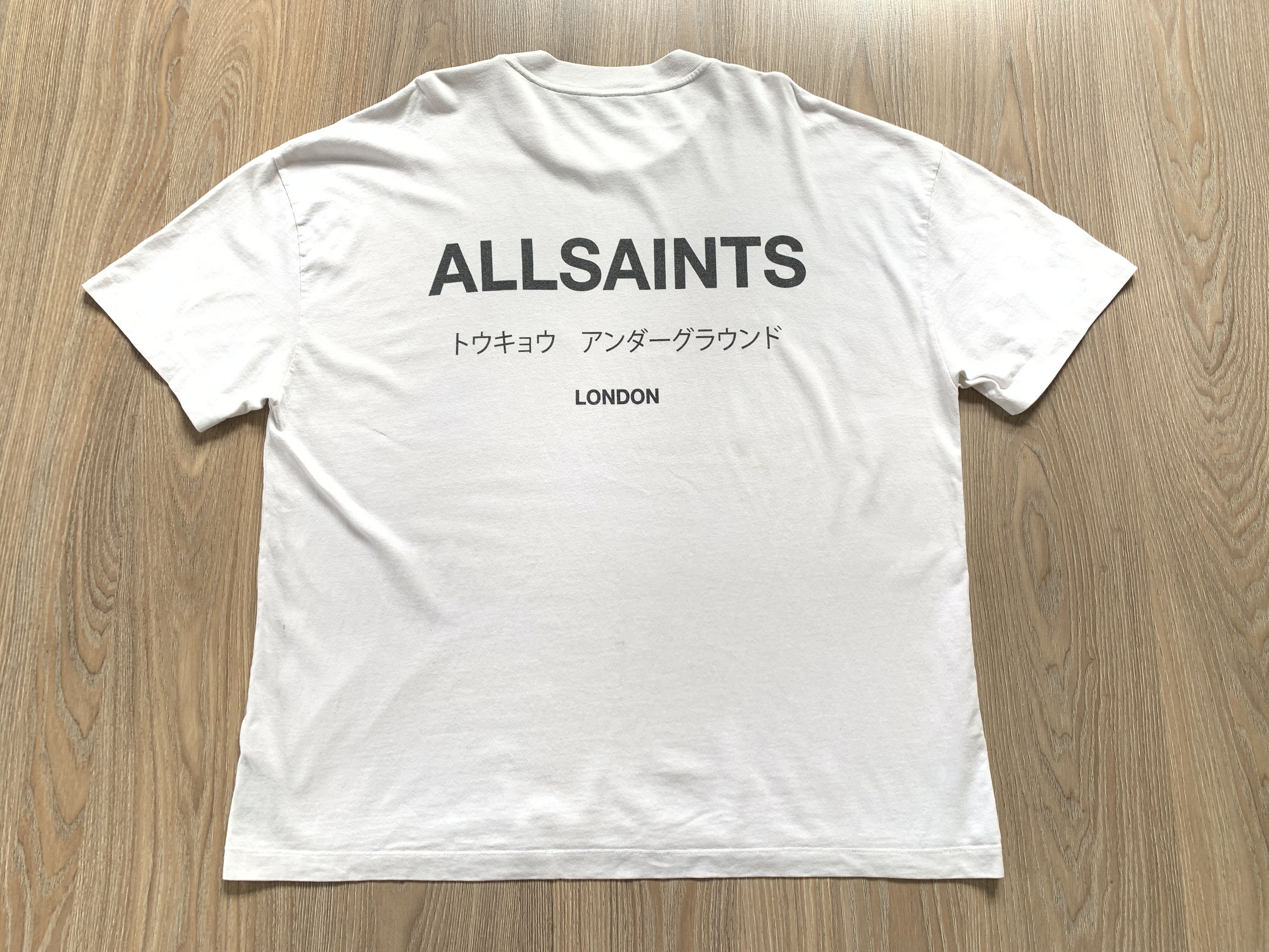 Allsaints Allsaints London Oversized T-Shirt Size US XXL / EU 58 / 5 - 3 Thumbnail