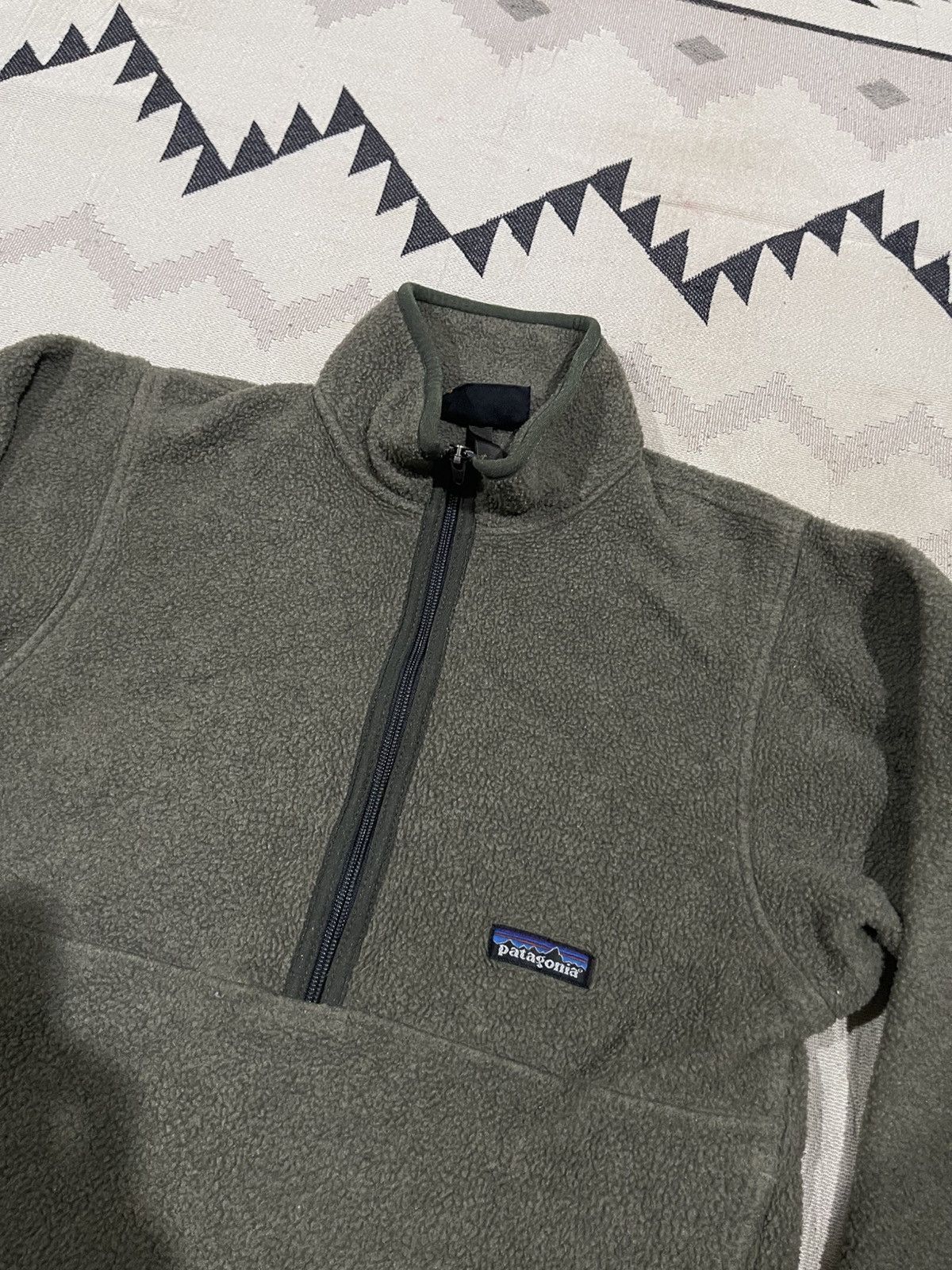 Patagonia 90s PATAGONIA SYNCHILLA HALF ZIPPER FLEECE JACKET Size US XS / EU 42 / 0 - 7 Thumbnail