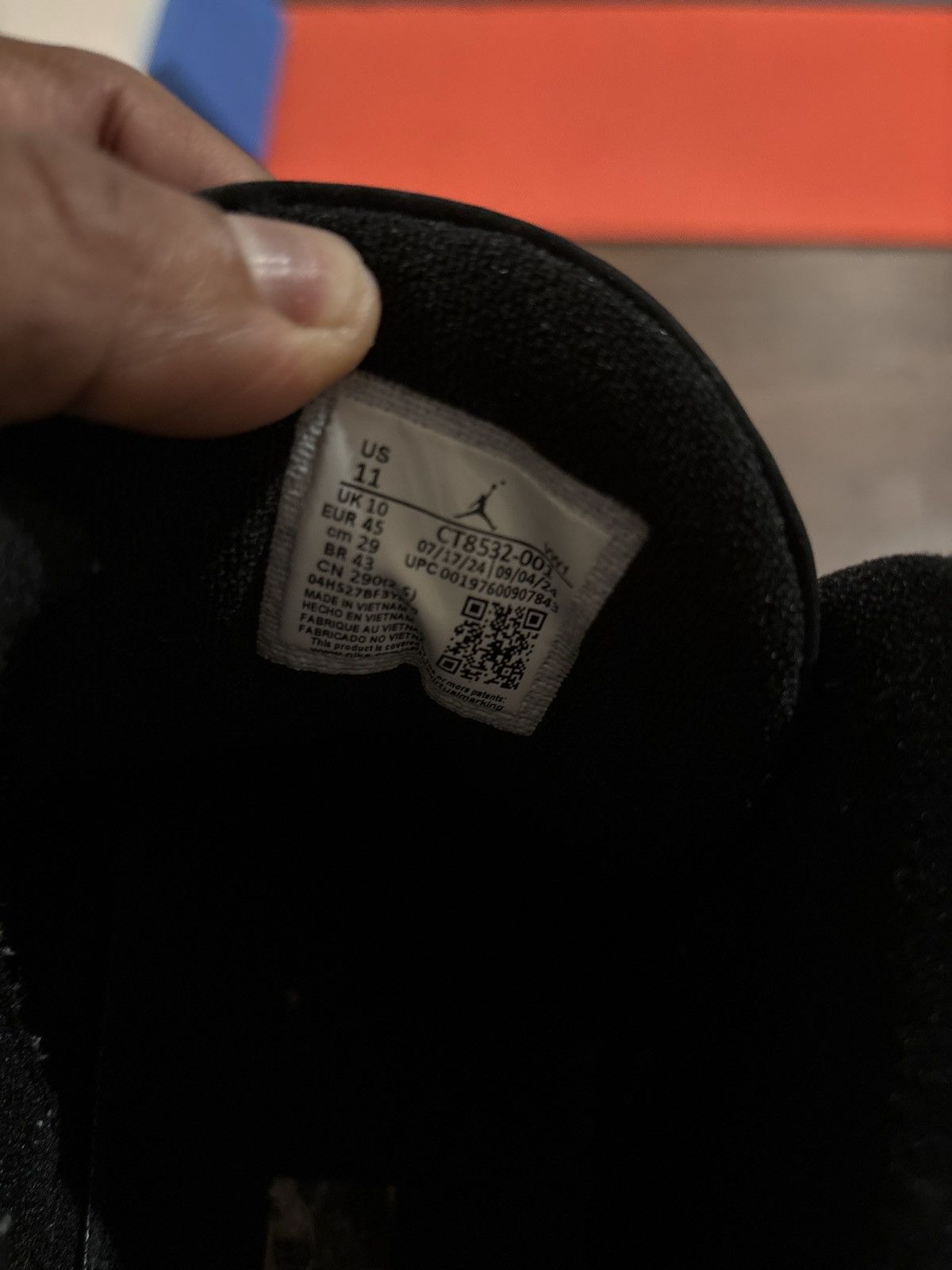 Jordan Brand Black Cat 3 Size US 11 / EU 44 - 7 Thumbnail