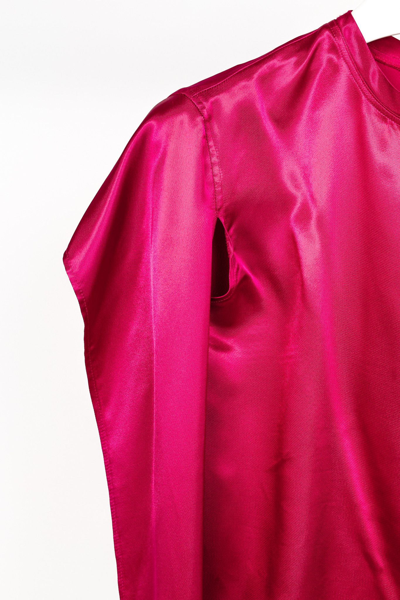 Sies Marjan Sies Marjan Pink Viscose-Satin Draped Blouse Size S / US 4 / IT 40 - 5 Thumbnail