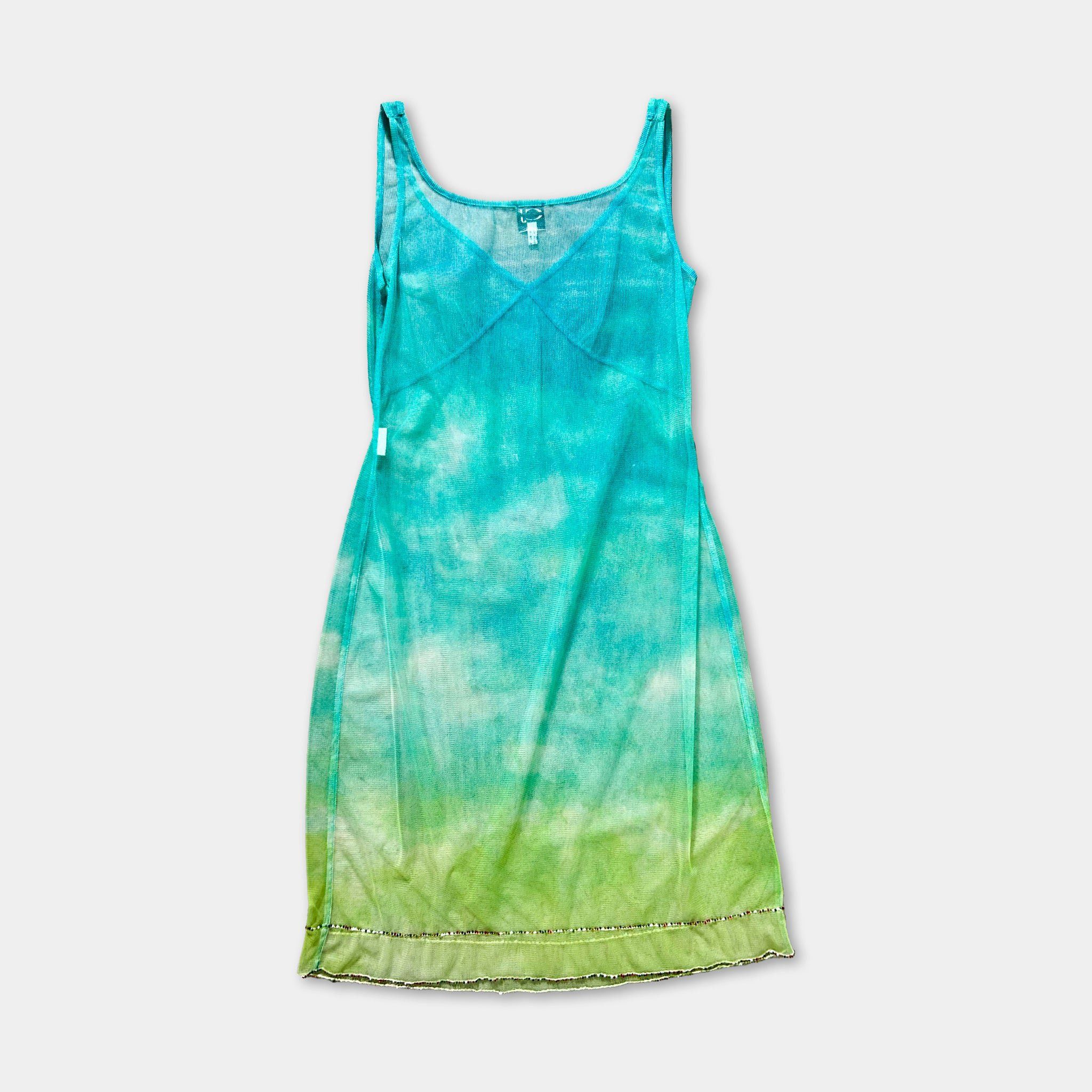Roberto Cavalli Cavalli Jeans See-Through Gradient Dress Size M / US 6-8 / IT 42-44 - 4 Thumbnail