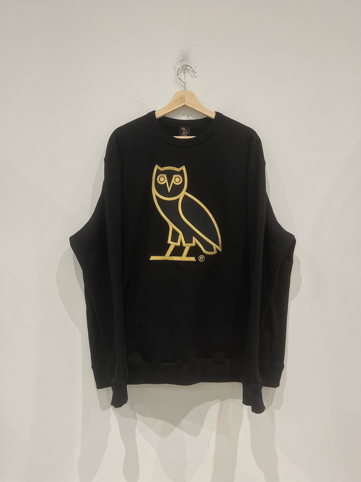 October's Very Own OVO OG Owl Crewneck Black Size: XXL Size US XXL / EU 58 / 5 - 1 Thumbnail