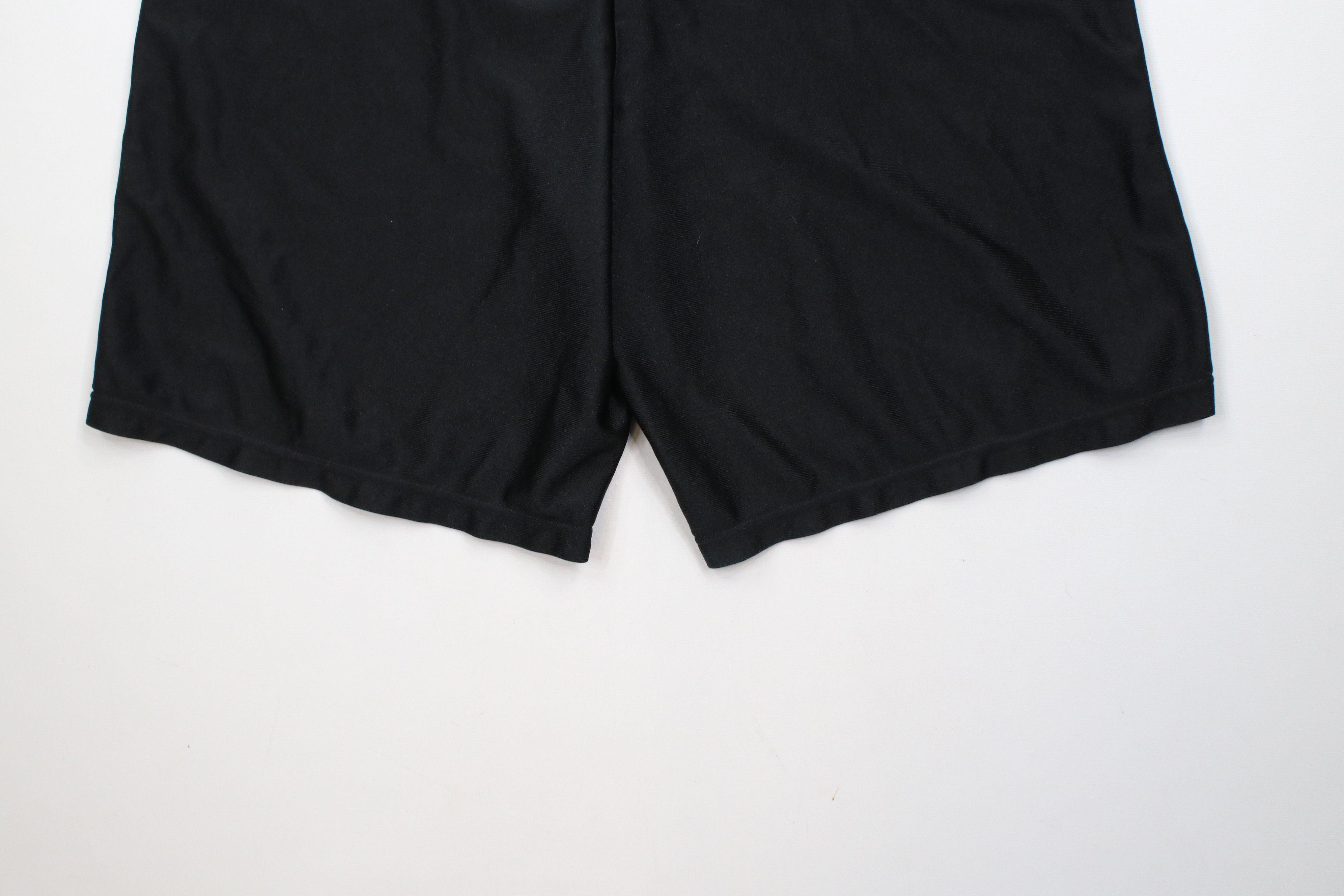 Nike × Vintage Vintage Nike Scott Mini Swoosh Shorts Black Polyester USA Size US 32 / EU 48 - 11 Thumbnail