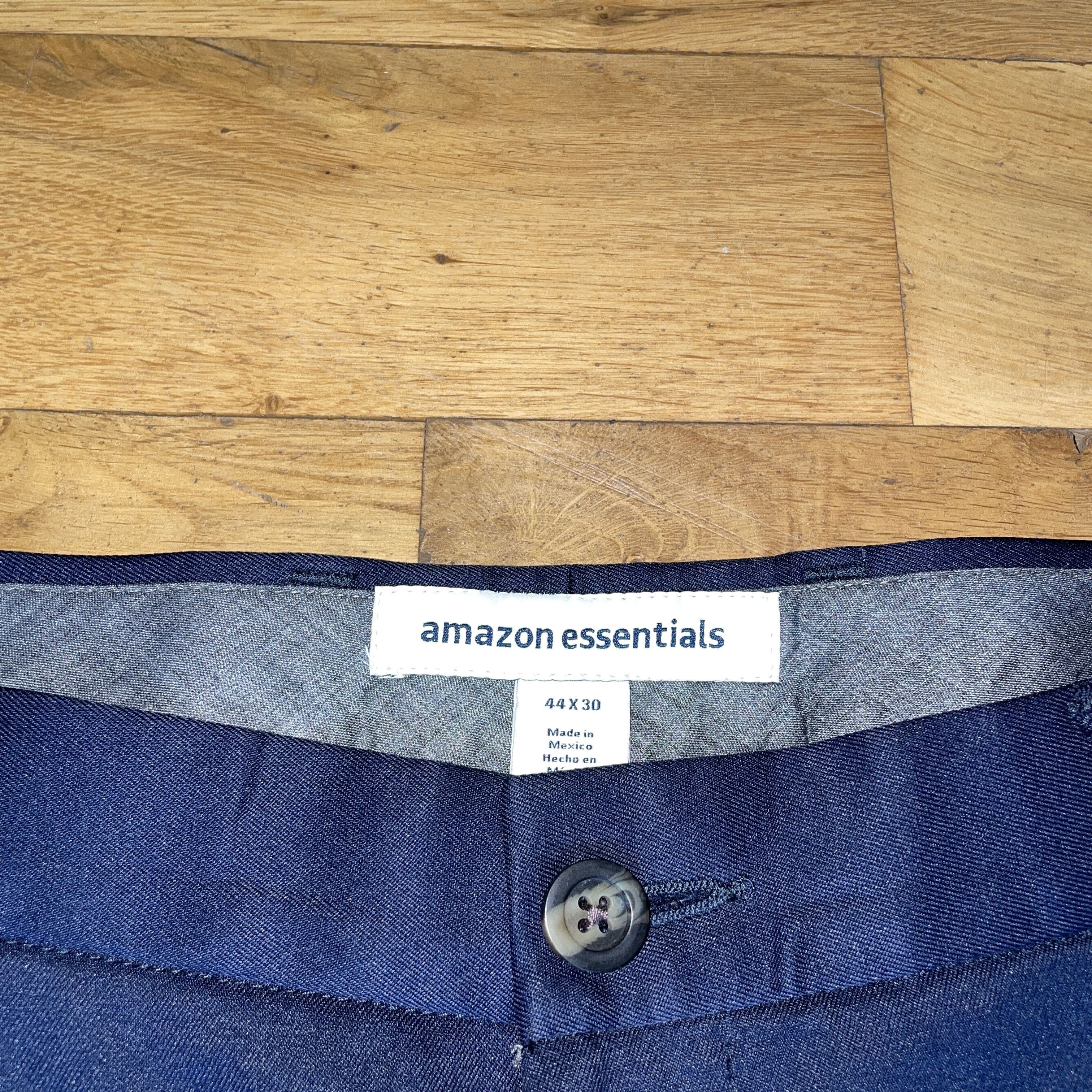 Designer × Vintage Amazon Essentials Men's Trousers Large Size W 44 L 30 Size US 44 / EU 60 - 3 Thumbnail