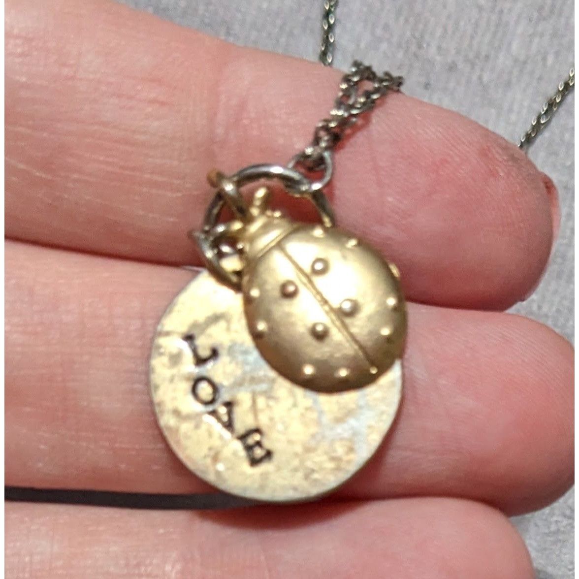 Other Gold Ladybug Love Charm Necklace Size ONE SIZE - 8 Thumbnail