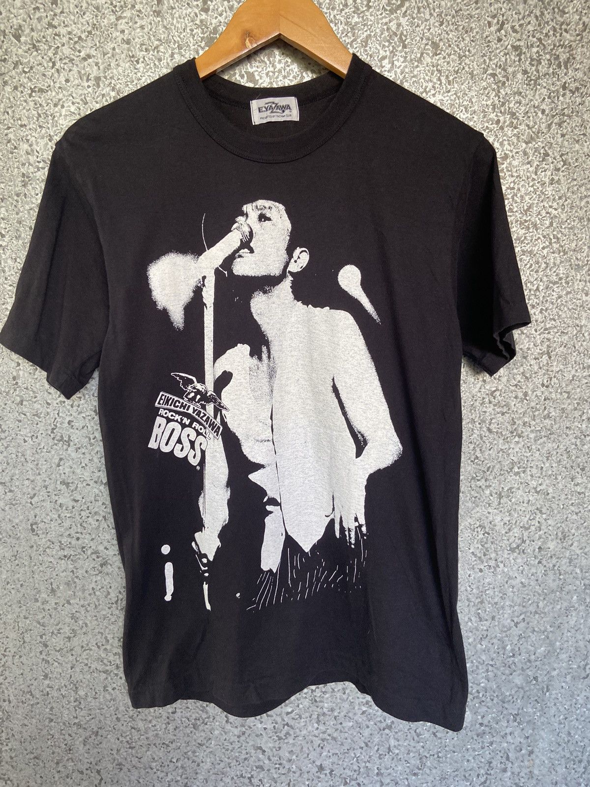 Band Tees 🔥 Vtg 90s Vintage Eikichi Yazawa t shirt rock & roll Japan Size US M / EU 48-50 / 2 - 1 Thumbnail