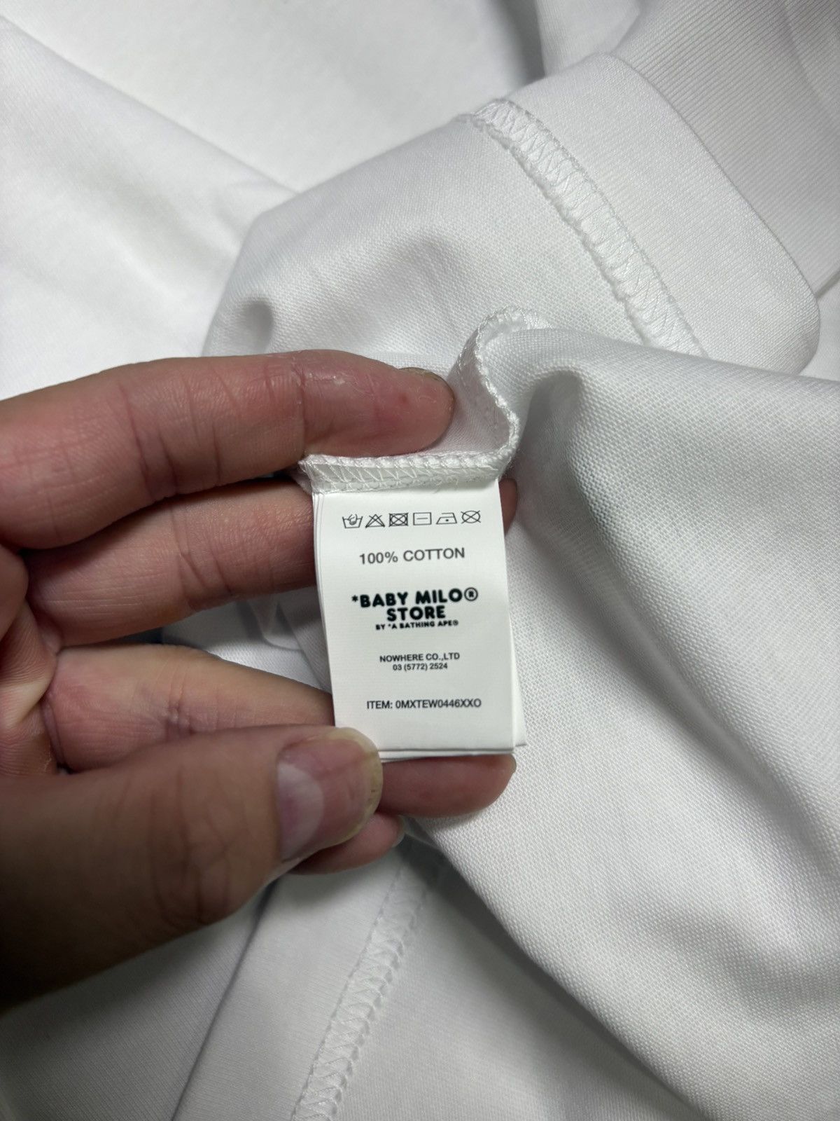 Bape OMX BABY MILO TEE WO446XX Size US XL / EU 56 / 4 - 7 Thumbnail
