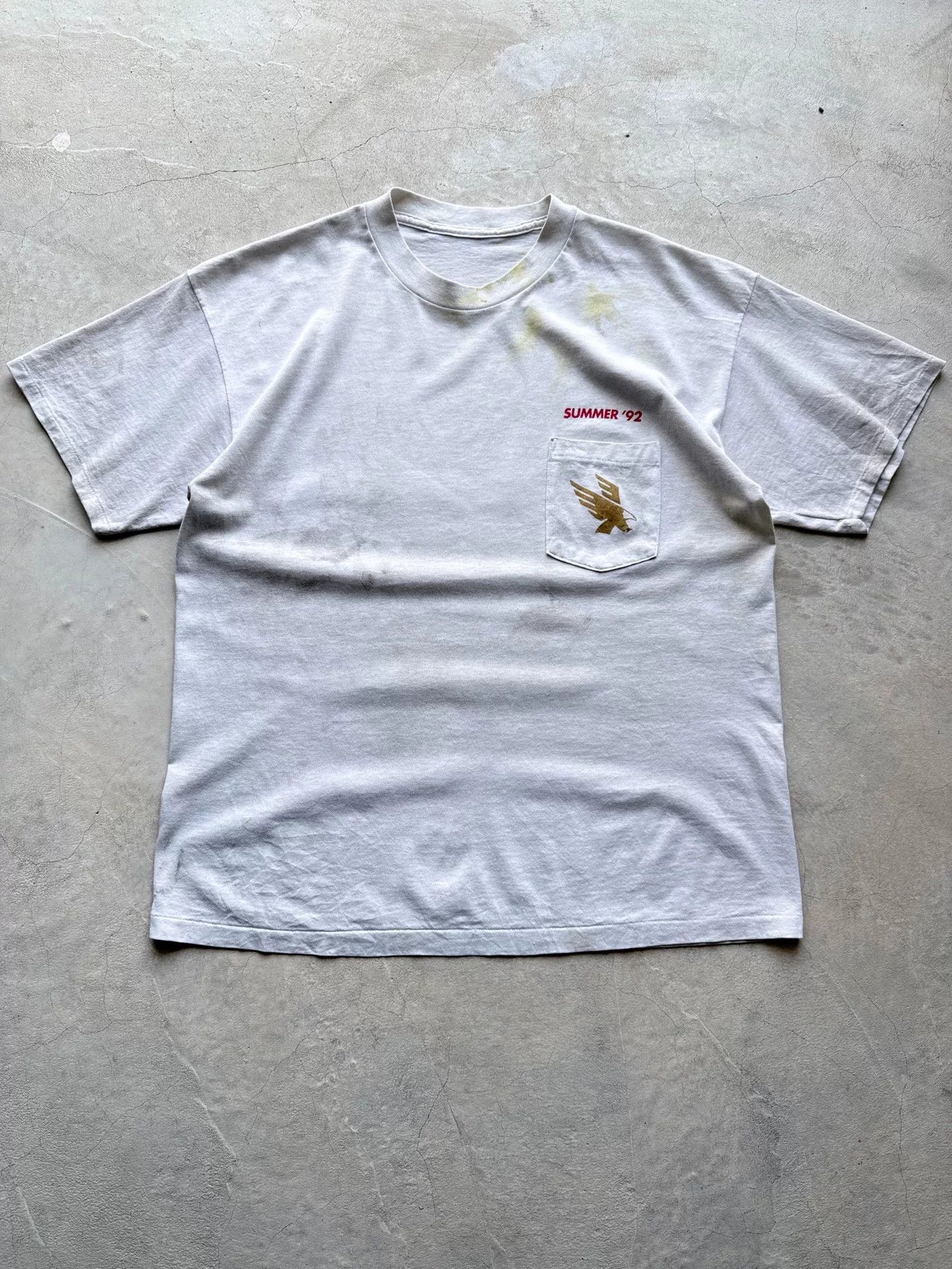 Vintage Vintage 90s Winston Cigarette Box Tee Size US L / EU 52-54 / 3 - 1 Thumbnail