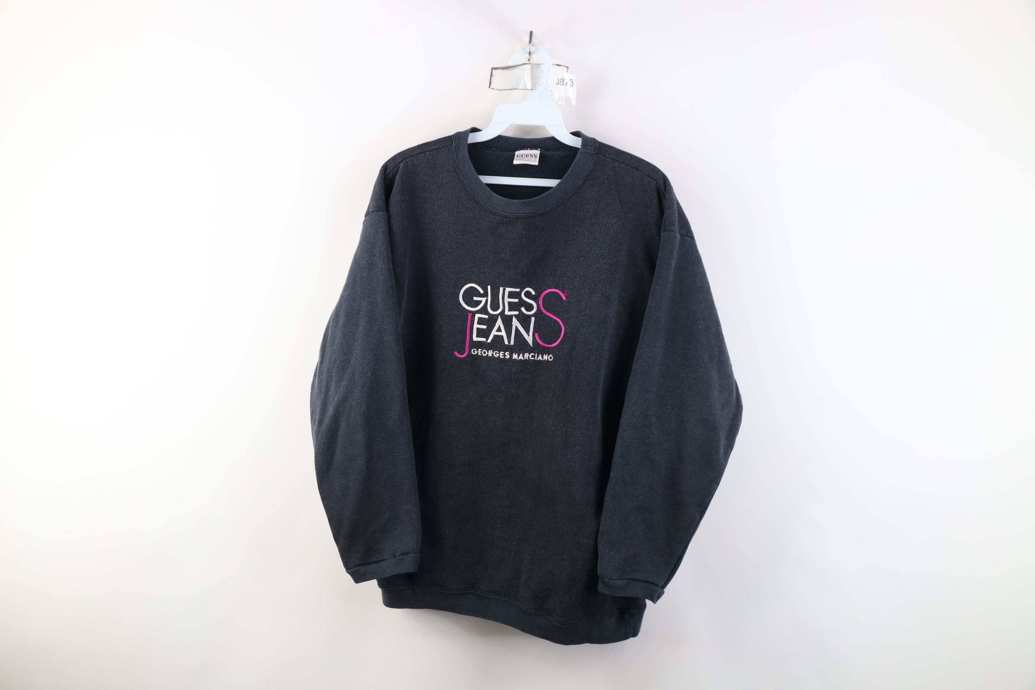 Vintage Vintage 80s 90s Georges Marciano Guess Jeans Sweatshirt USA Size ONE SIZE - 1 Thumbnail
