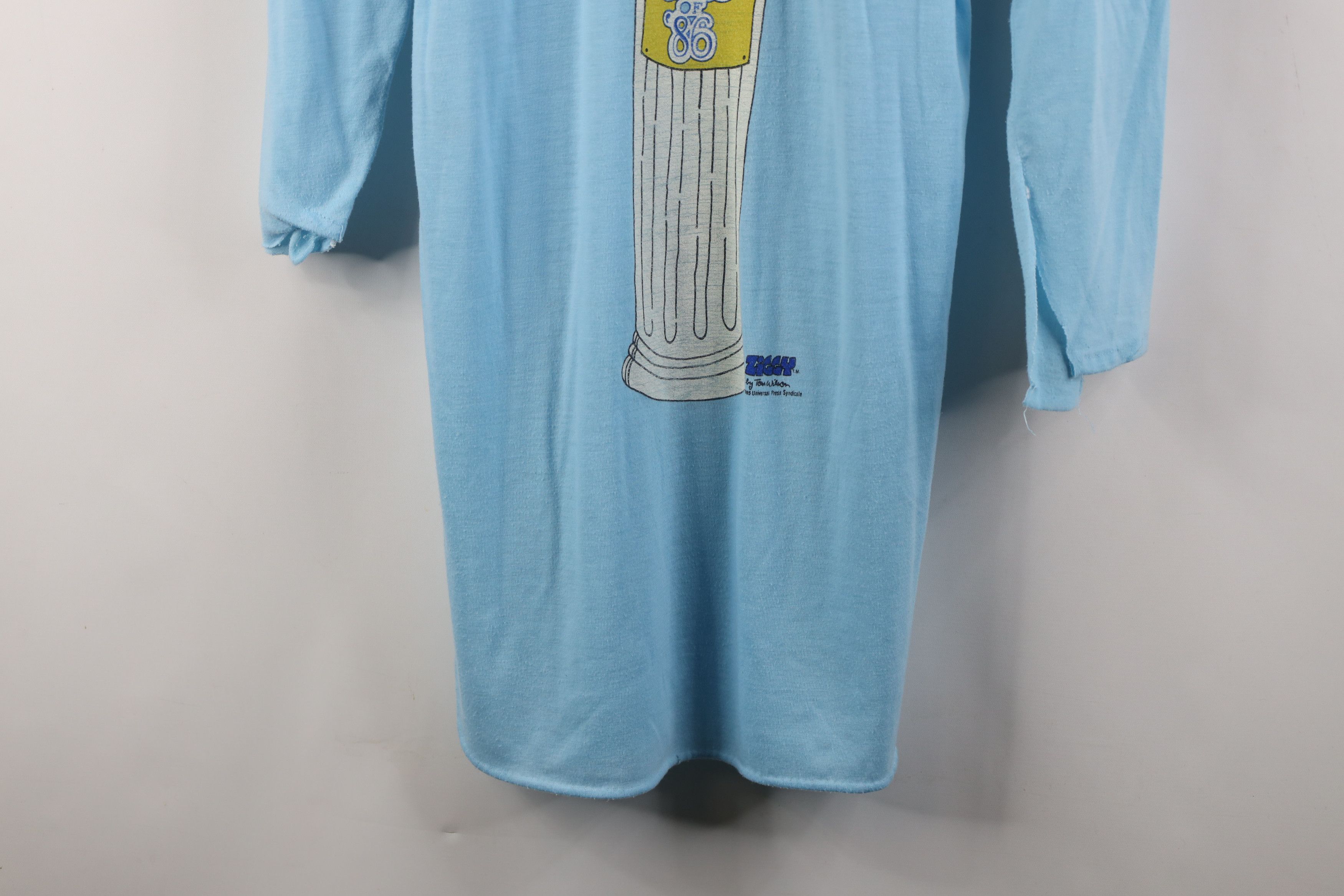 Vintage Vintage 80s Ziggy Comic Class of 1986 Sleep T-Shirt USA Size S / US 4 / IT 40 - 3 Thumbnail