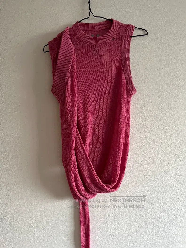 Rick Owens RICK OWENS Pink knit sweater Size S / US 4 / IT 40 - 8 Thumbnail