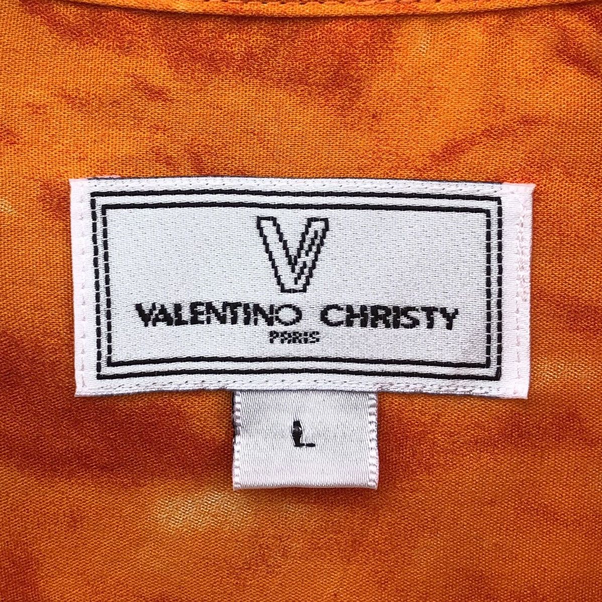 Valentino VALENTINO CHRISTY Volcano Hawaiian TieDye Rayon Short Sleeve Size US L / EU 52-54 / 3 - 16 Thumbnail