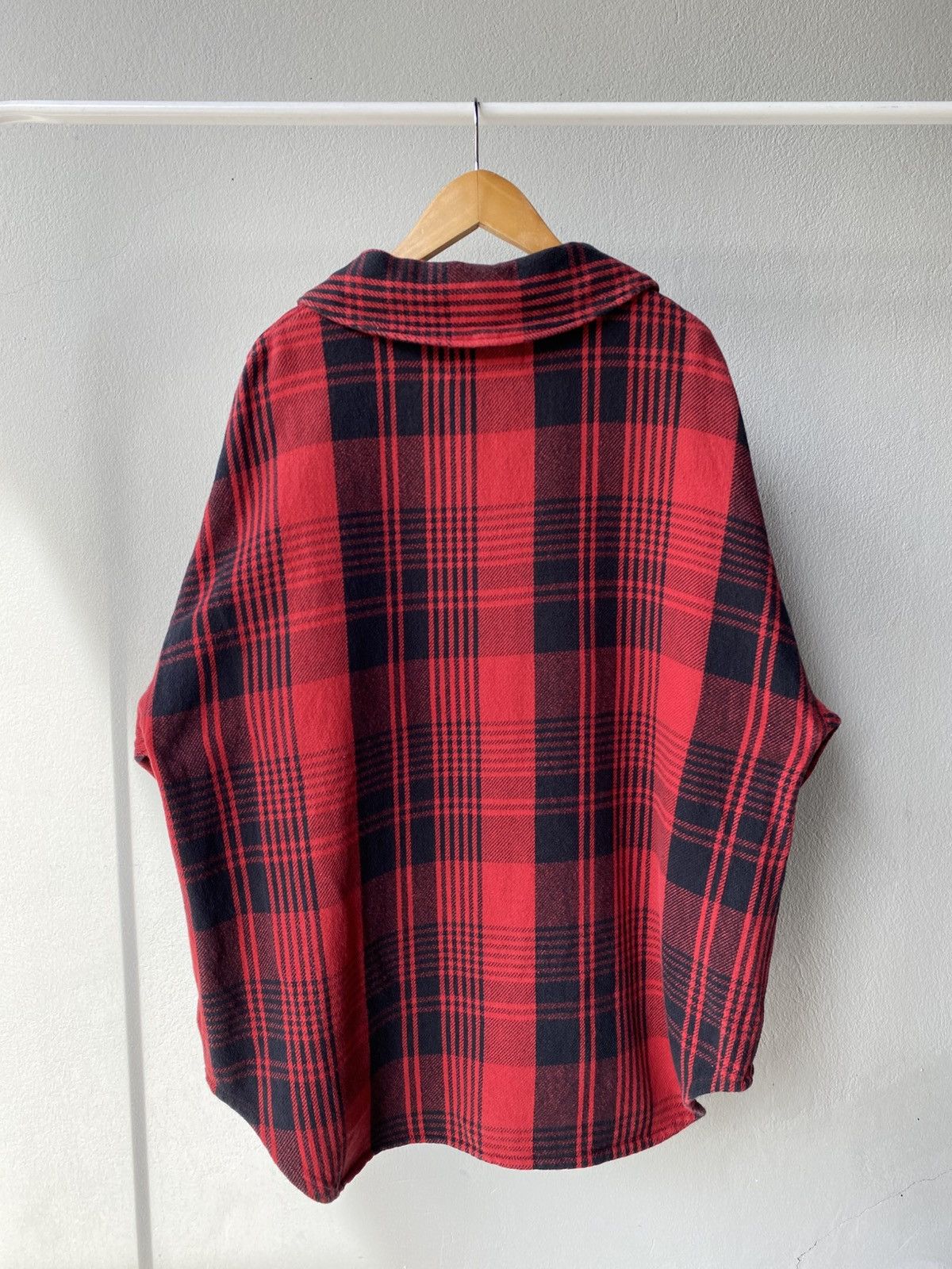 Hysteric Glamour Hysteric Slamom Red Plaid Cozy Shirt Size US L / EU 52-54 / 3 - 2 Thumbnail