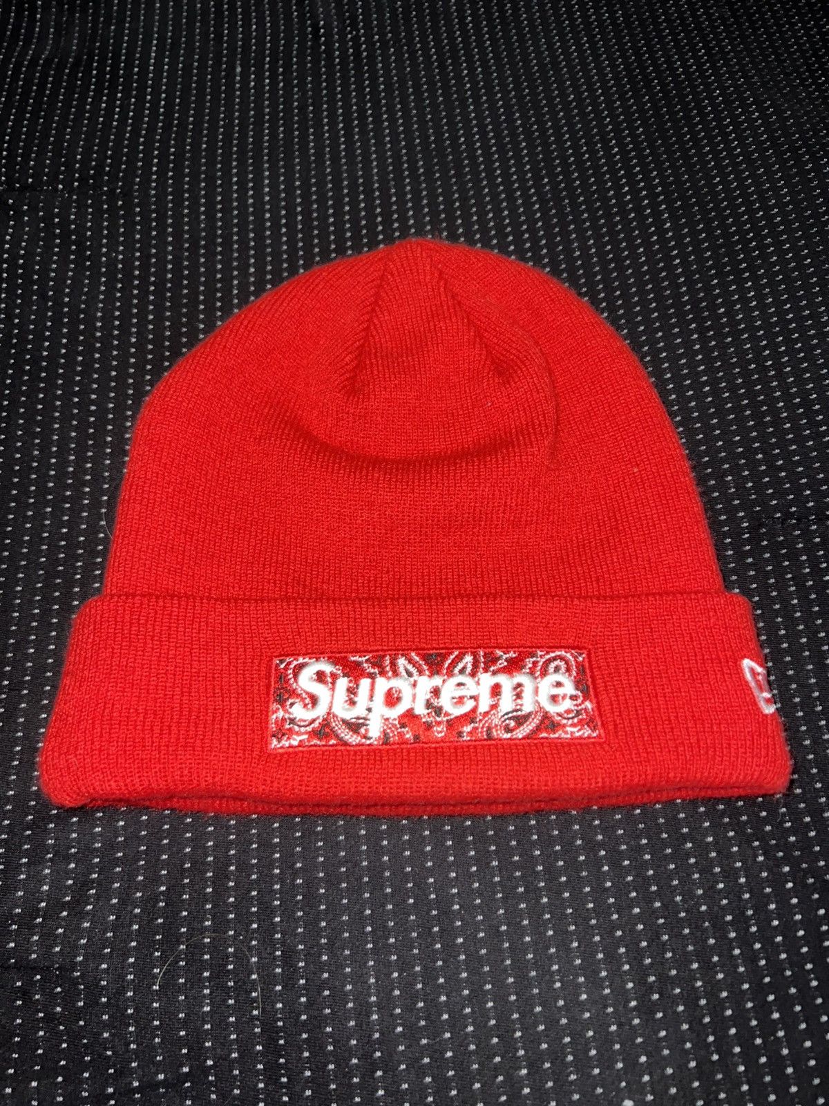 Supreme Bandana Box Logo Beanie | Grailed