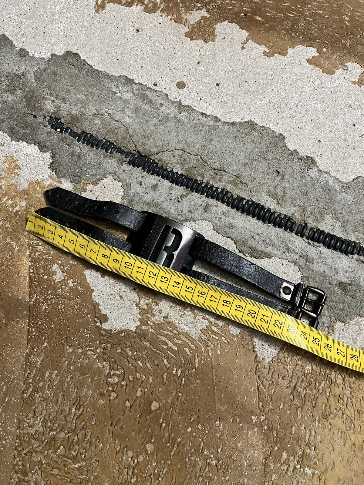 Dirk Bikkembergs Vintage Dirk Bikkembergs rare leather metal bracelet Size ONE SIZE - 9 Thumbnail