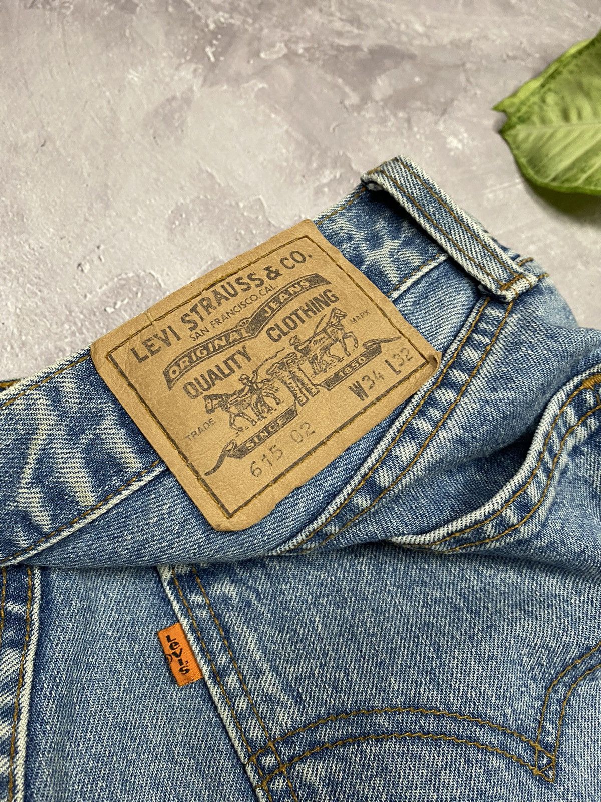 Jean × Levi's × Vintage Vintage Levis 615 1998 Jeans Baggy Wash Denim Blue Size US 34 / EU 50 - 6 Thumbnail