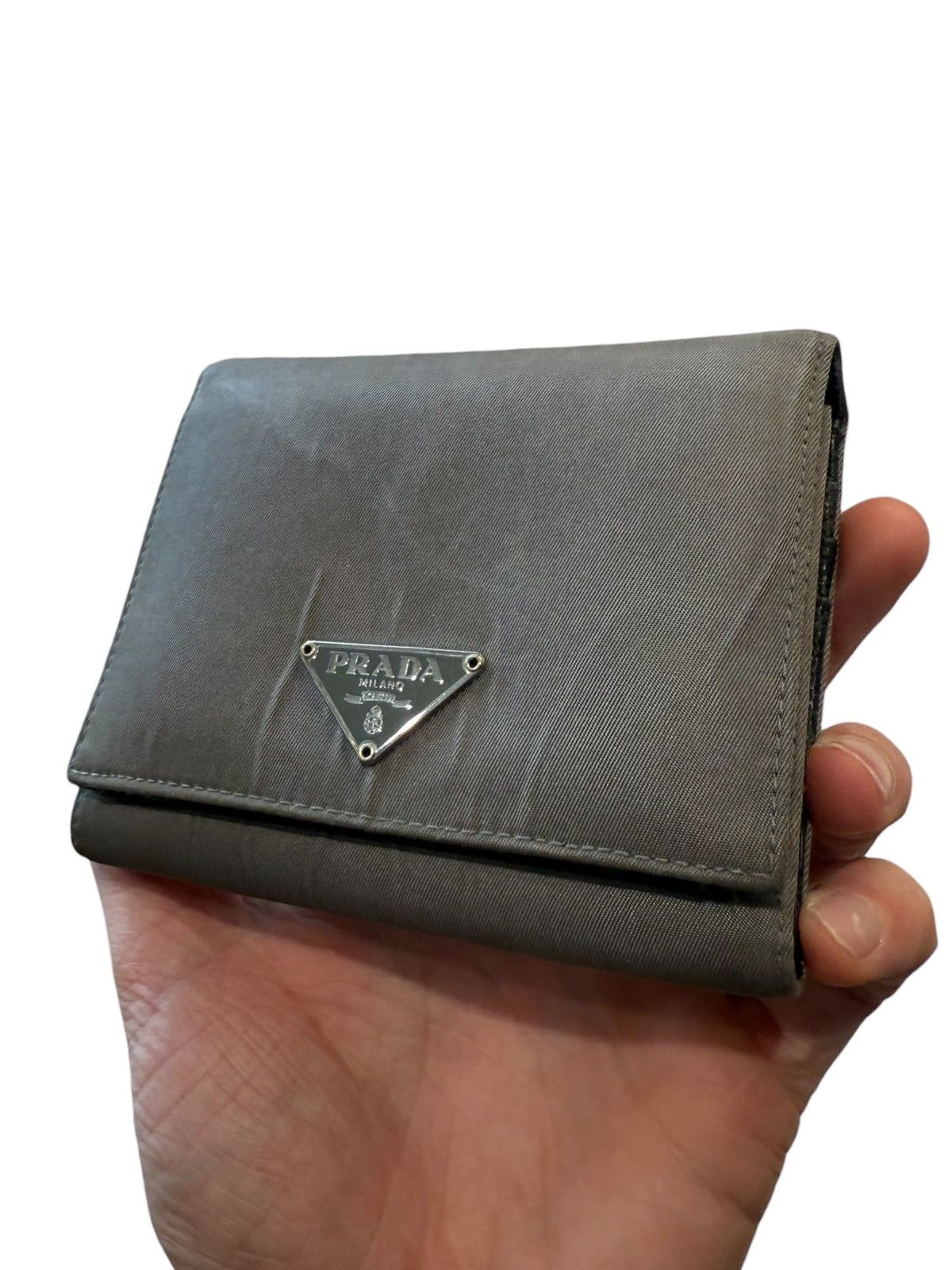 Prada Prada grey vintage wallet Size ONE SIZE - 3 Thumbnail