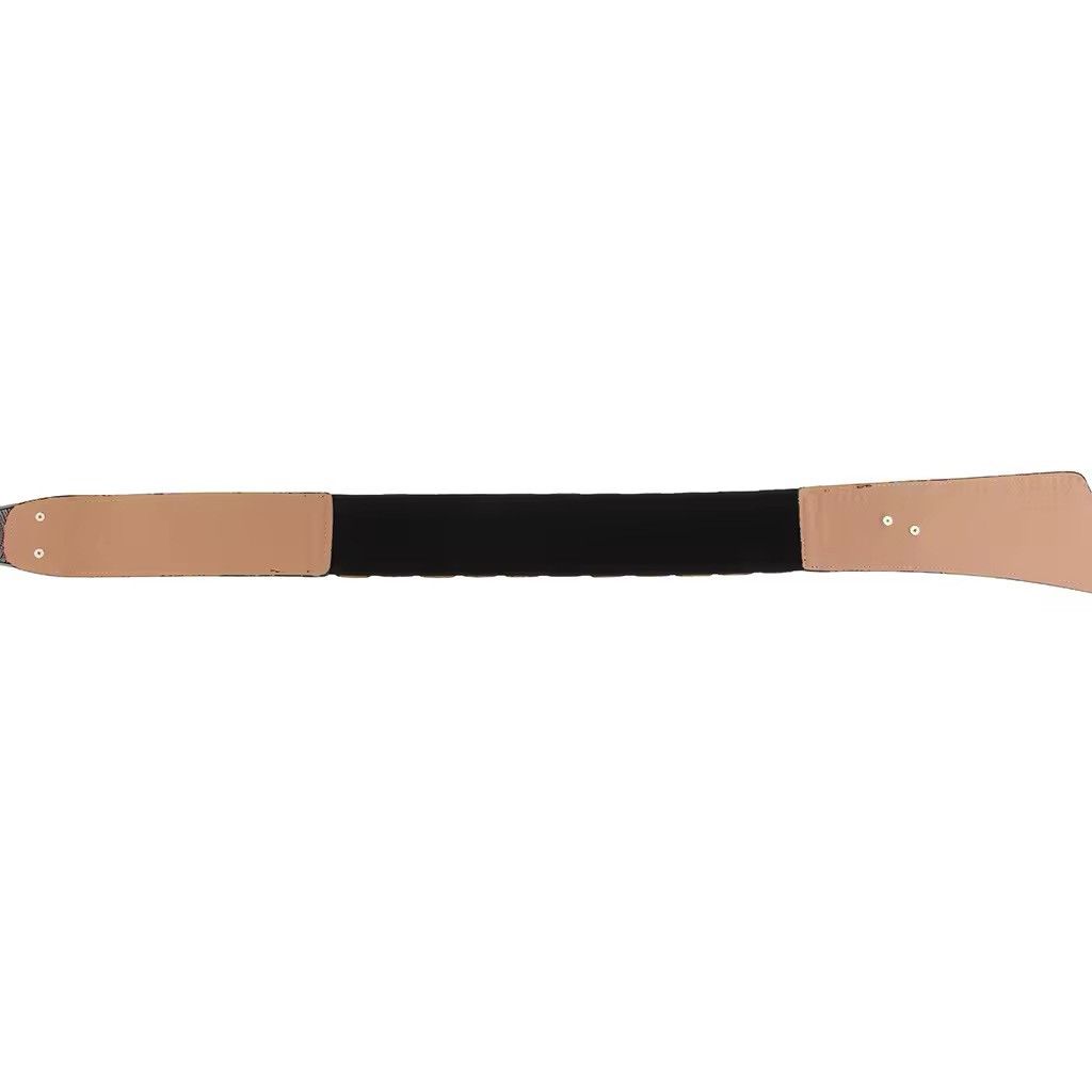 Japanese Brand × Leather PU Leather Punk Elastic Gothic Rivets Wide Cinch Belt Size ONE SIZE - 6 Thumbnail
