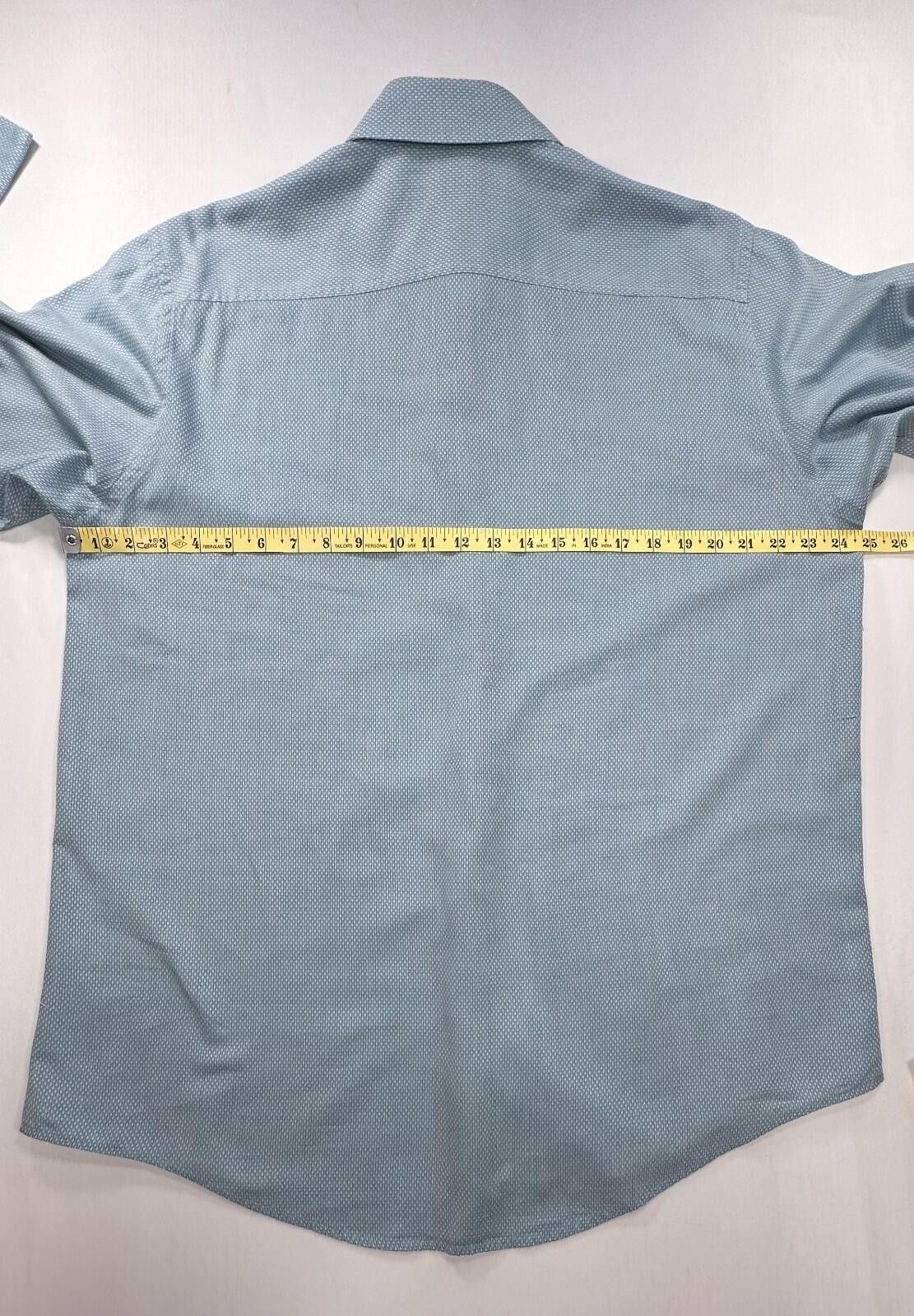 Banana Republic Banana Republic 100% Cotton Classic Fit Button Up Teal Men L Size US L / EU 52-54 / 3 - 4 Thumbnail