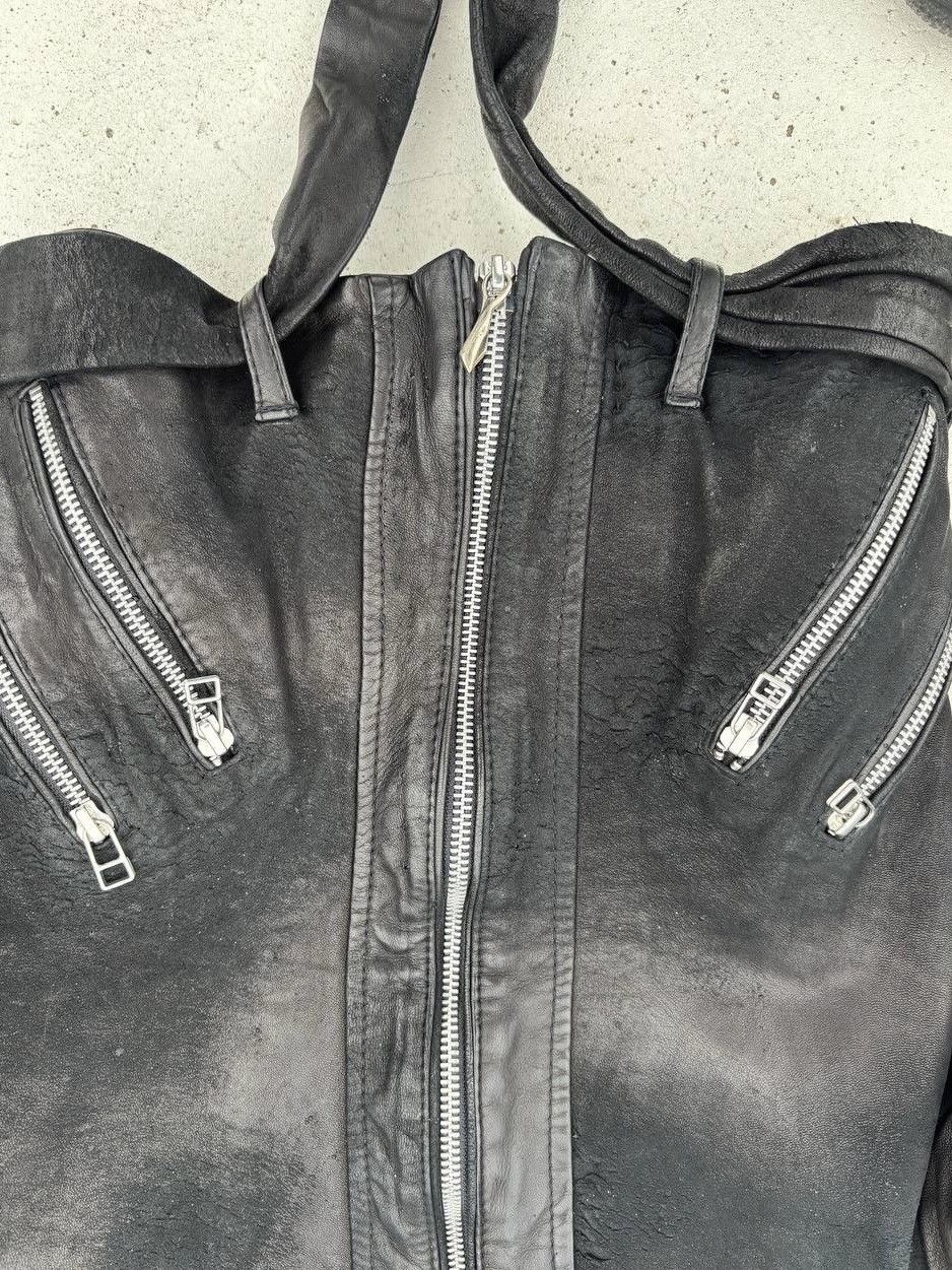 14th Addiction × Japanese Brand 🪾14TH ADDICTION LEATHER JACKET🍁🍂 Size S / US 4 / IT 40 - 4 Thumbnail